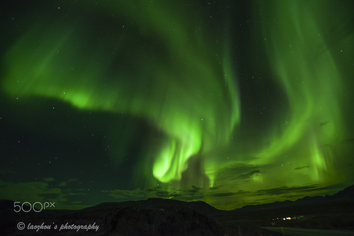 Nikon D3X sample photo. Aurora photography