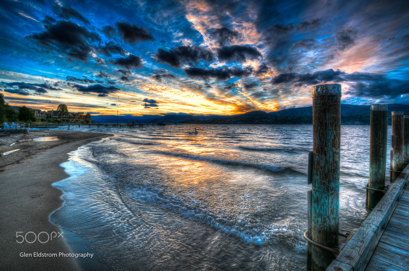 Nikon D300 sample photo. A windy evening photography