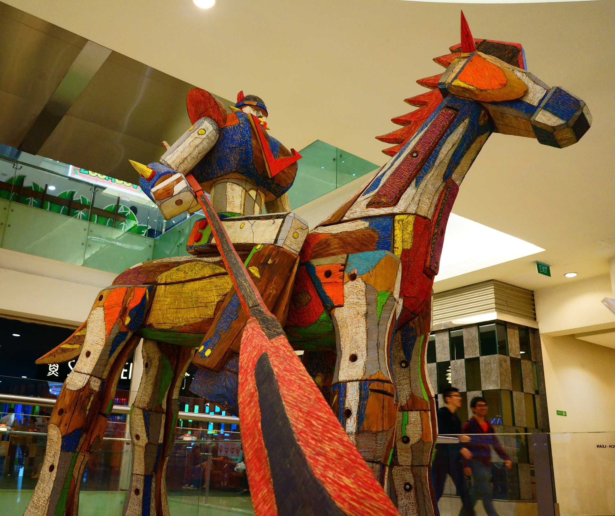 Sony a7 II + Sony FE 28mm F2 sample photo. Wooden knight photography