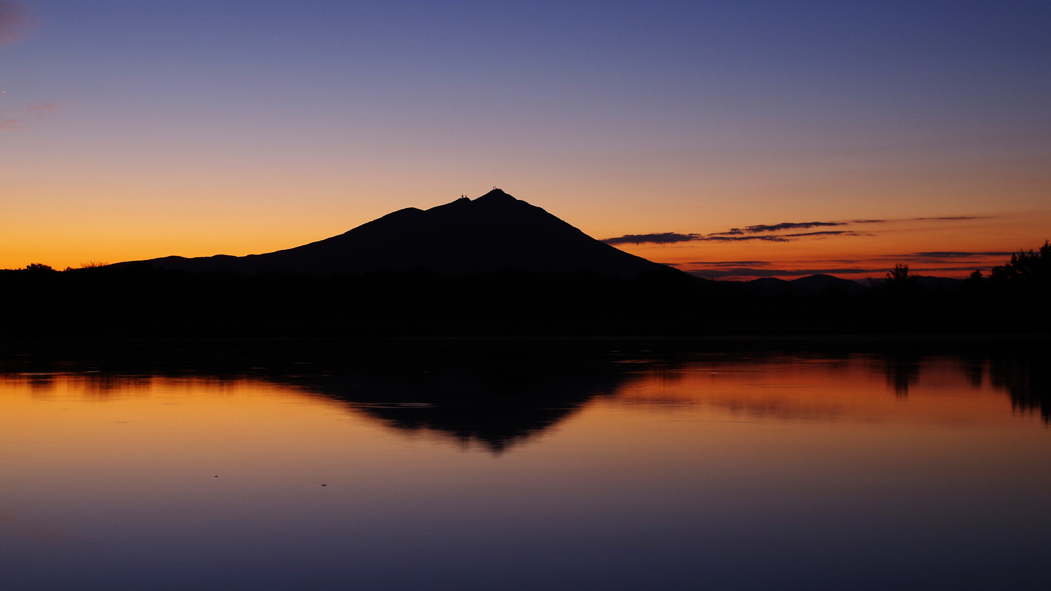 Sigma 17-50mm F2.8 EX DC HSM sample photo. Mt.tsukuba ~薄明~ photography
