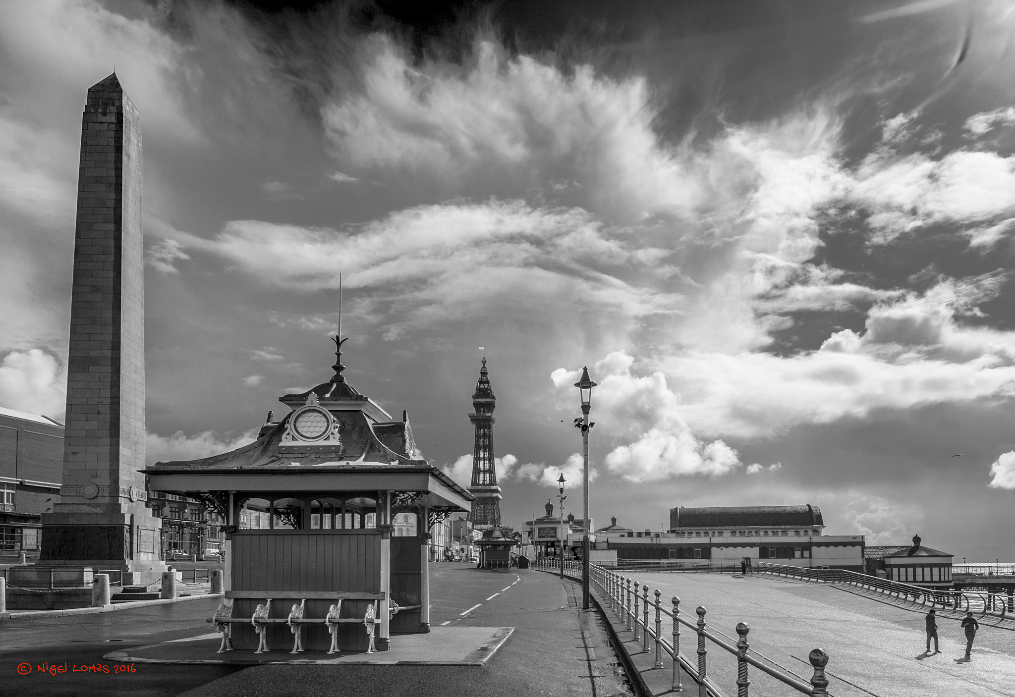 Nikon D3S sample photo. Blackpool sky photography