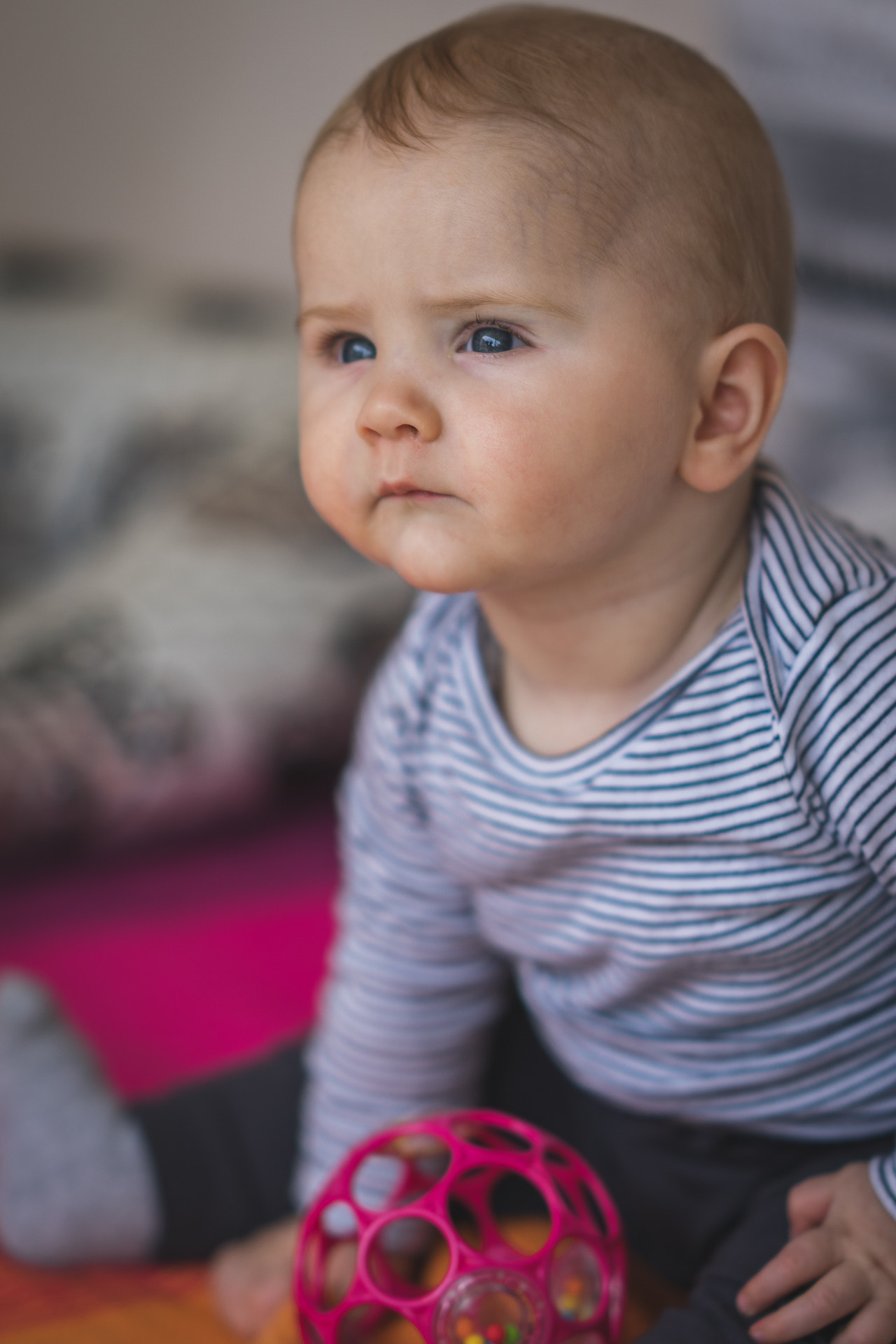 Sony a7R + Sony FE 85mm F1.4 GM sample photo. Baby shoot photography