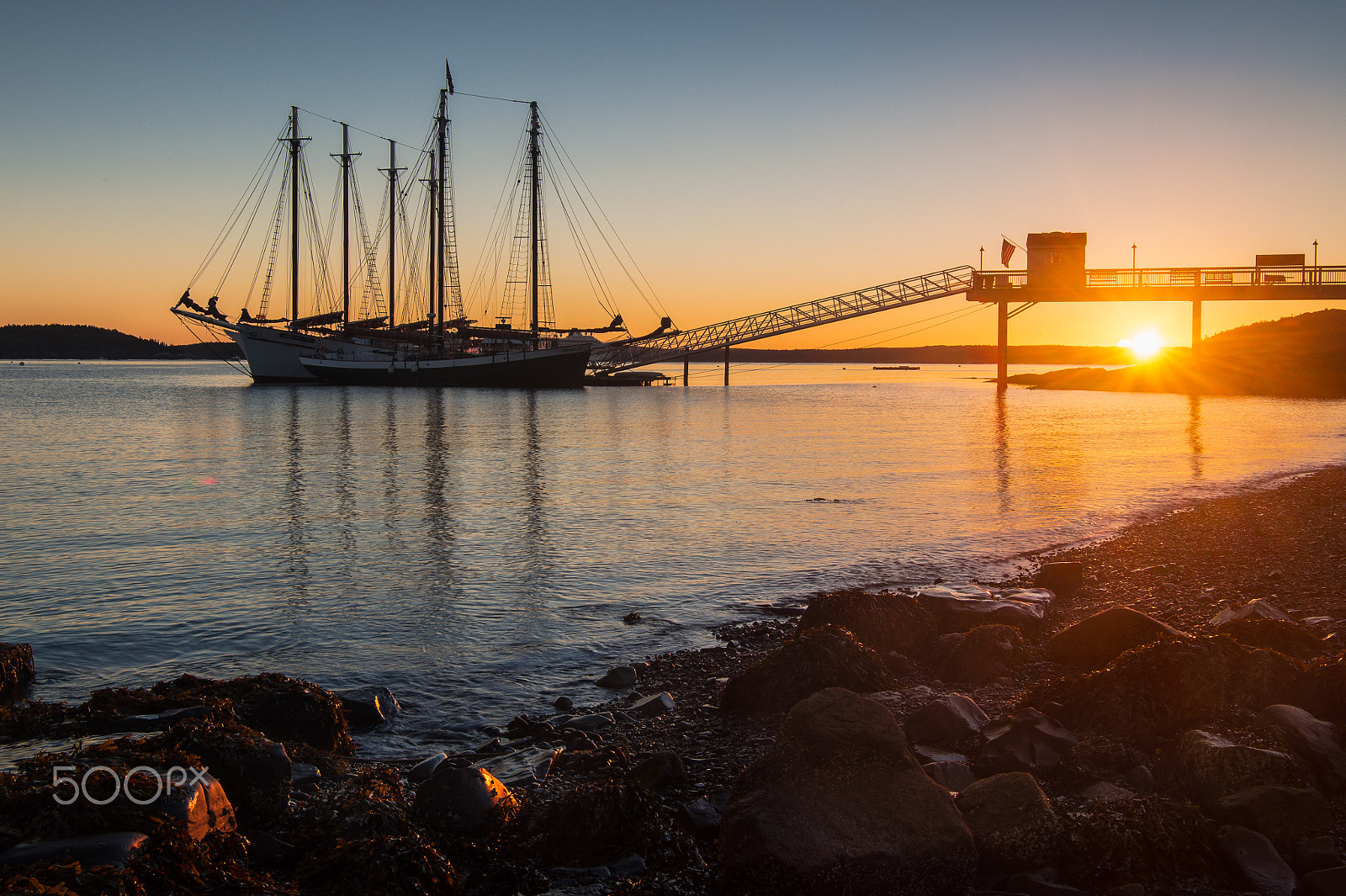 Nikon AF-S Nikkor 24-70mm F2.8E ED VR sample photo. The margaret todd at sunrise photography