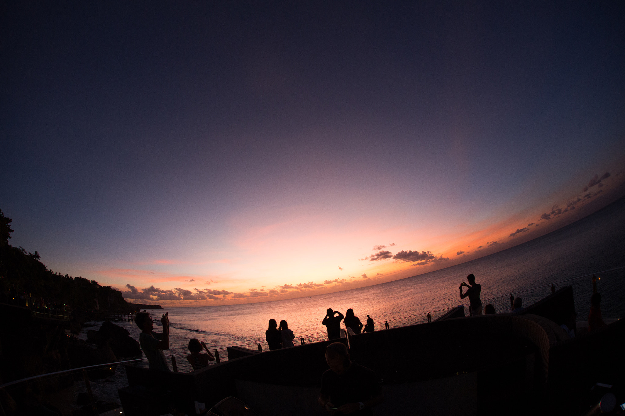 Canon EOS 6D + Sigma 15mm f/2.8 EX Fisheye sample photo. Sunset in bali. photography