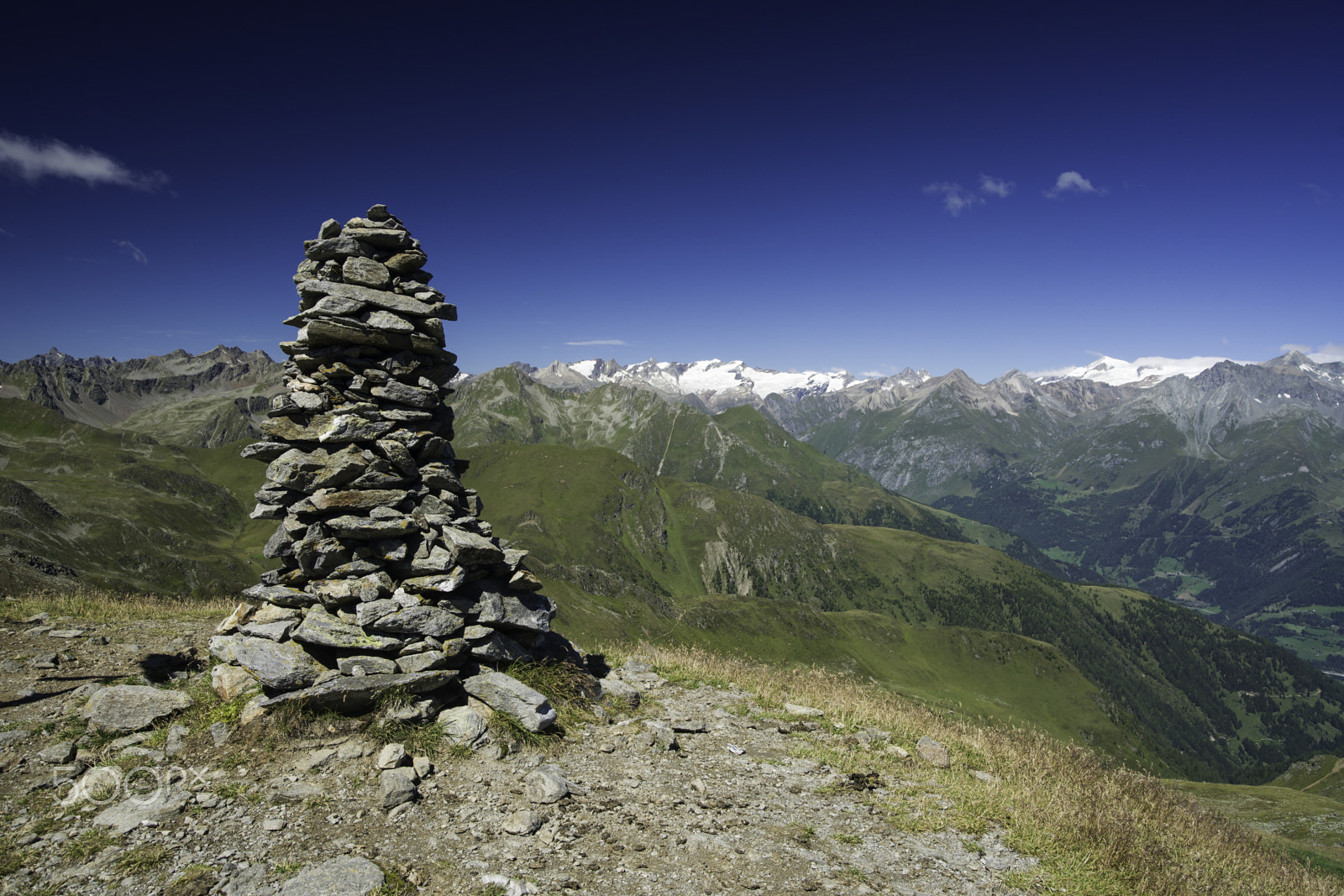 Sony Alpha DSLR-A850 sample photo. View from the top of the griften (2720 m) photography