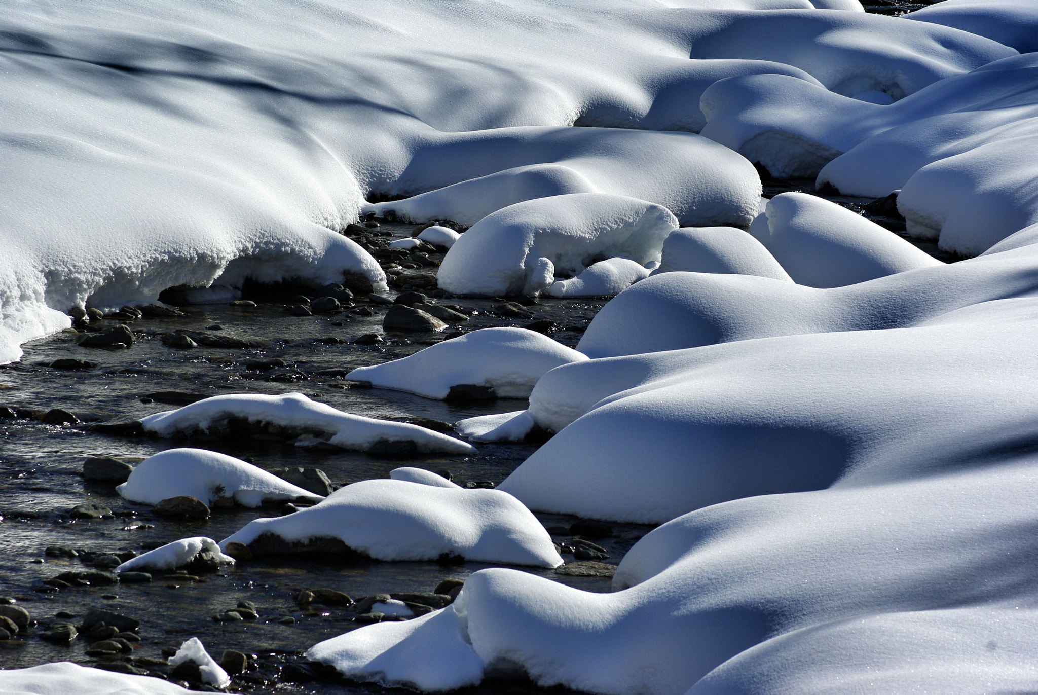 Pentax K-m (K2000) sample photo. Snow effects photography