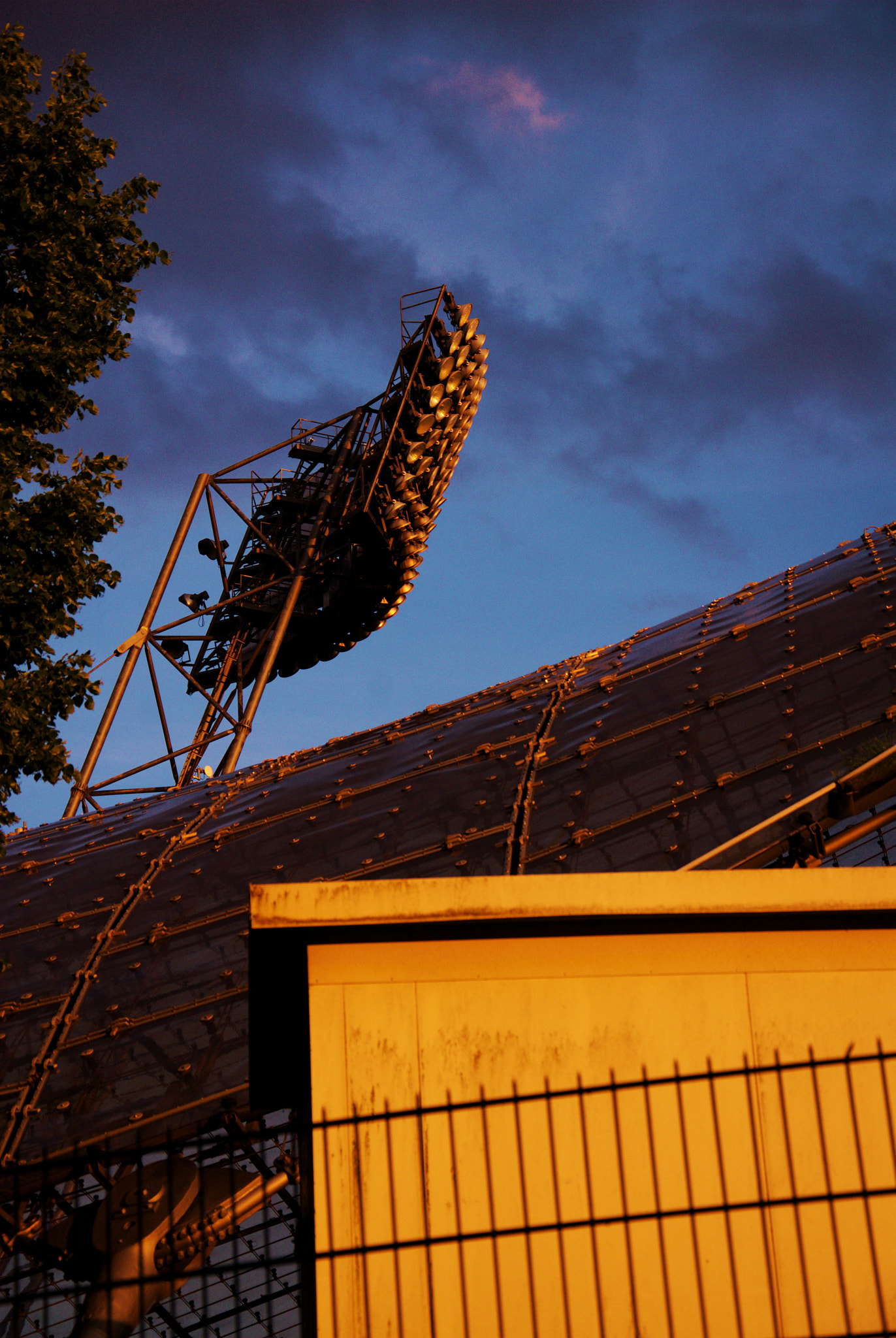 Nikon D200 sample photo. Olympic stadium munic photography