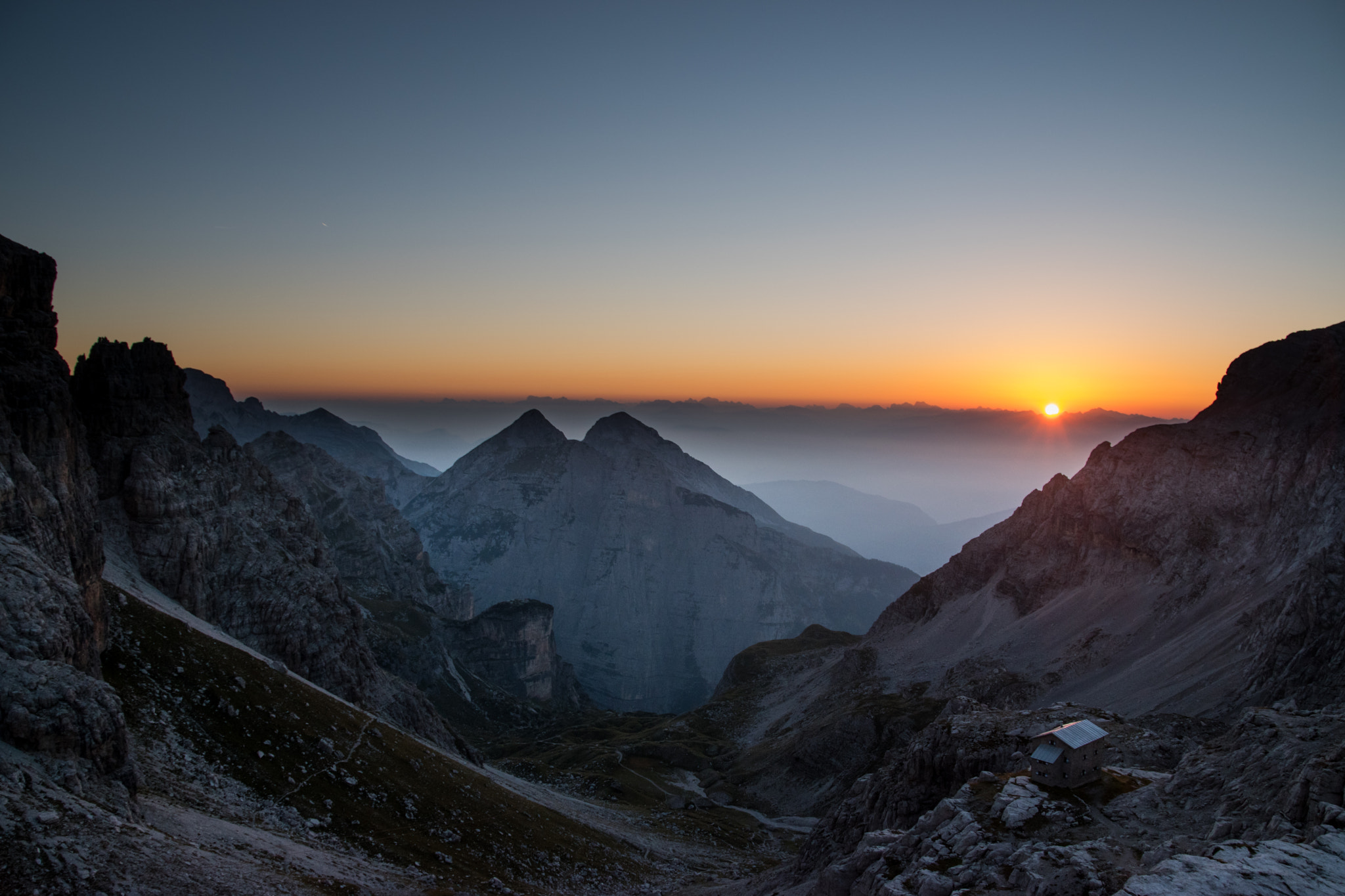 Nikon D5500 sample photo. Dolomites rifugio tosa photography