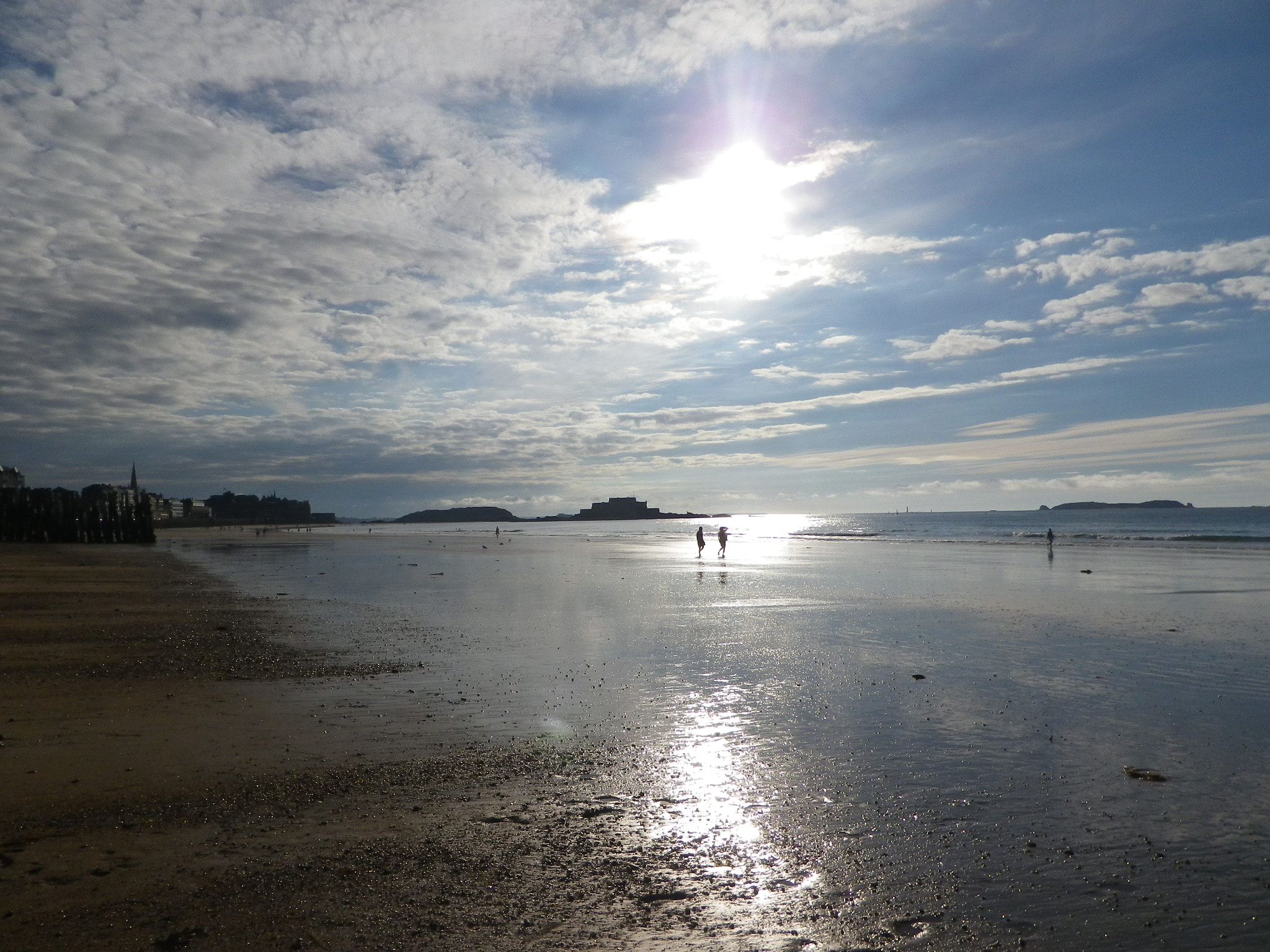 Pentax Optio RZ18 sample photo. Entre ciel et mer photography