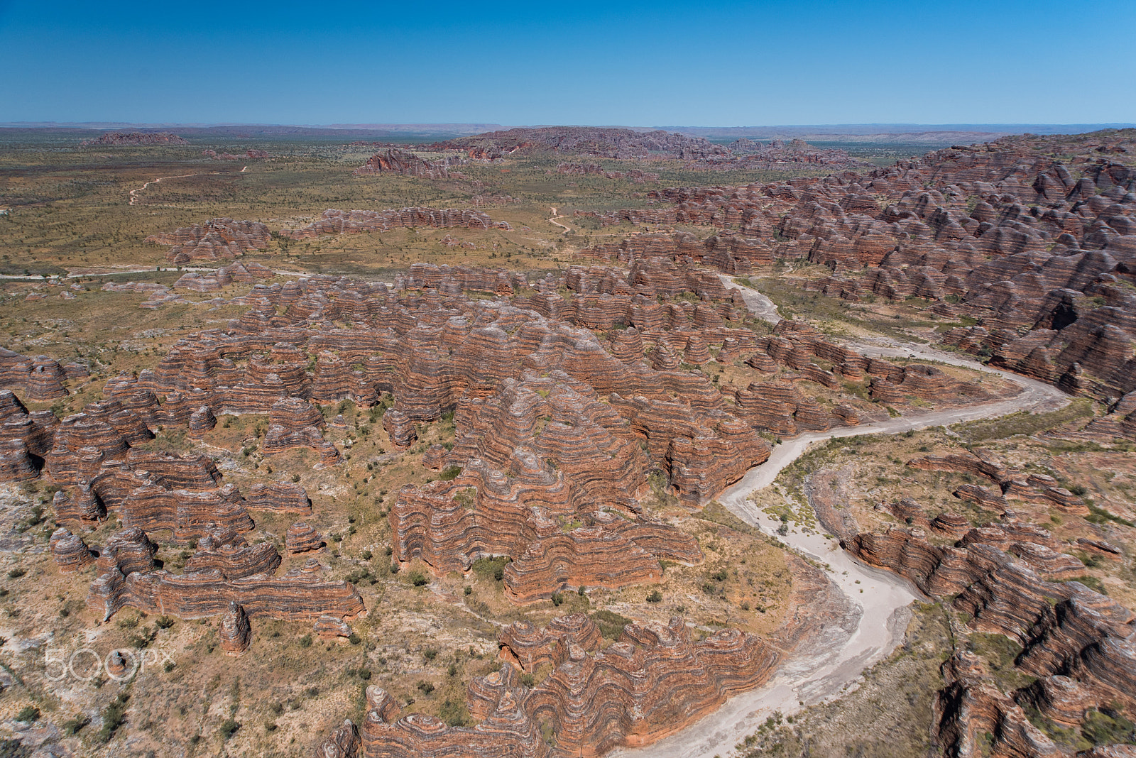 AF Zoom-Nikkor 24-120mm f/3.5-5.6D IF sample photo. Bungle bungles from the air. photography