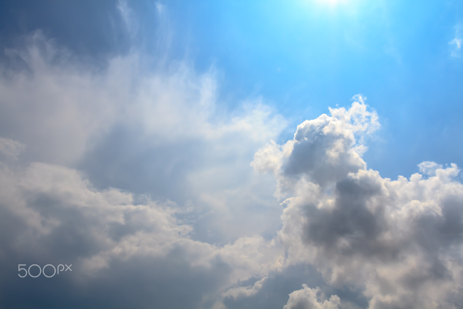 Sigma 18-35mm f/1.8 DC HSM sample photo. Dramatic beautiful blue sky with clouds and the sun rays. photography