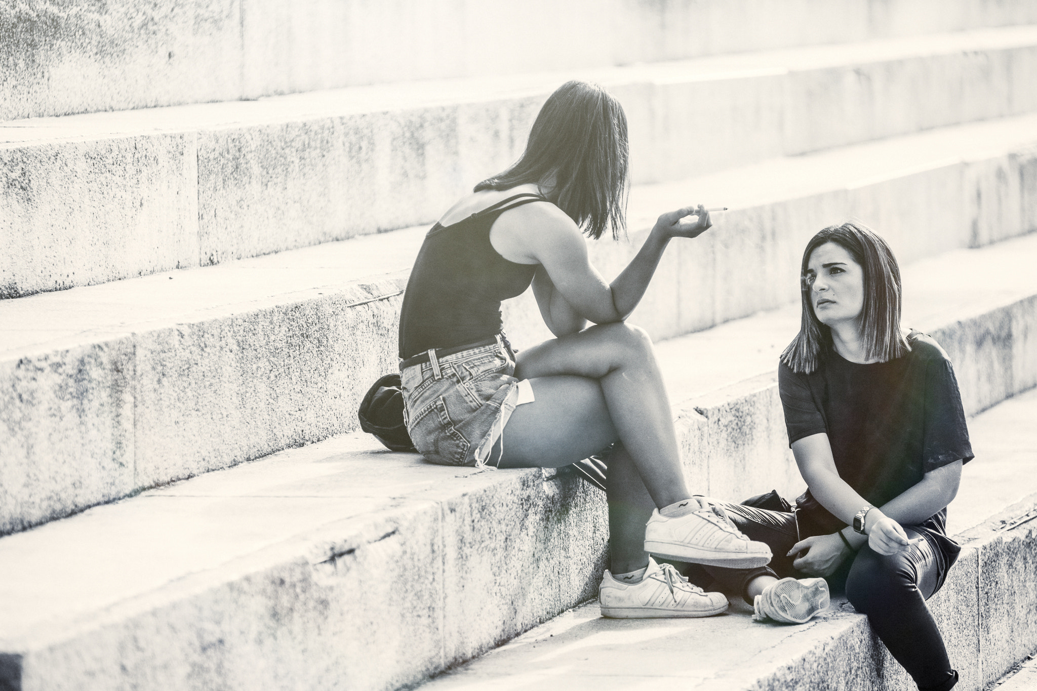 Sigma 50-150mm F2.8 EX APO DC OS HSM sample photo. Girls of barcelona photography