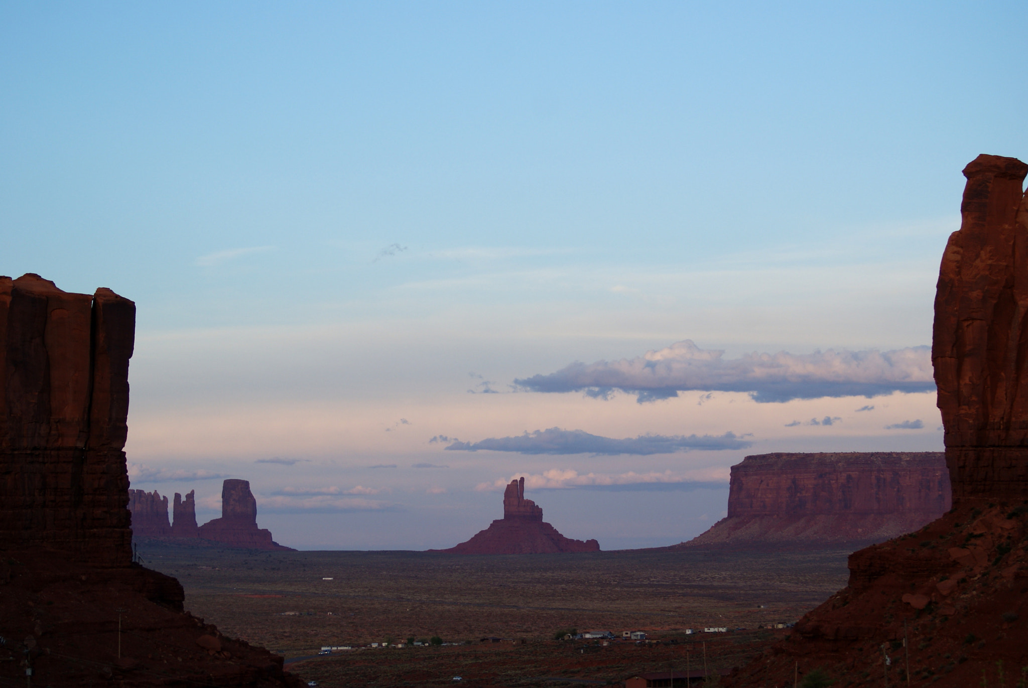 Sony Alpha DSLR-A300 sample photo. Monument valley photography