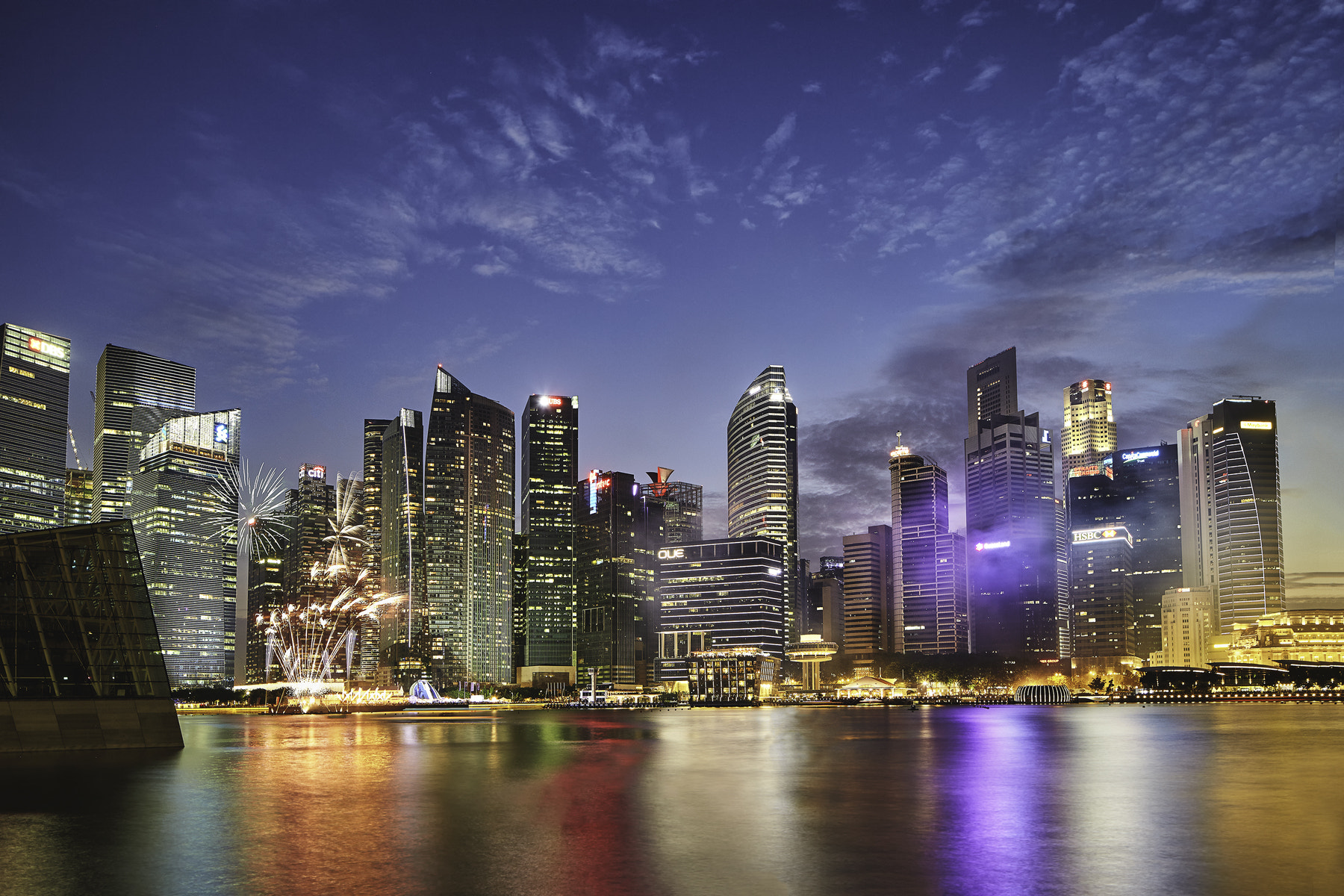 Canon EOS 6D sample photo. Singapore skyline photography