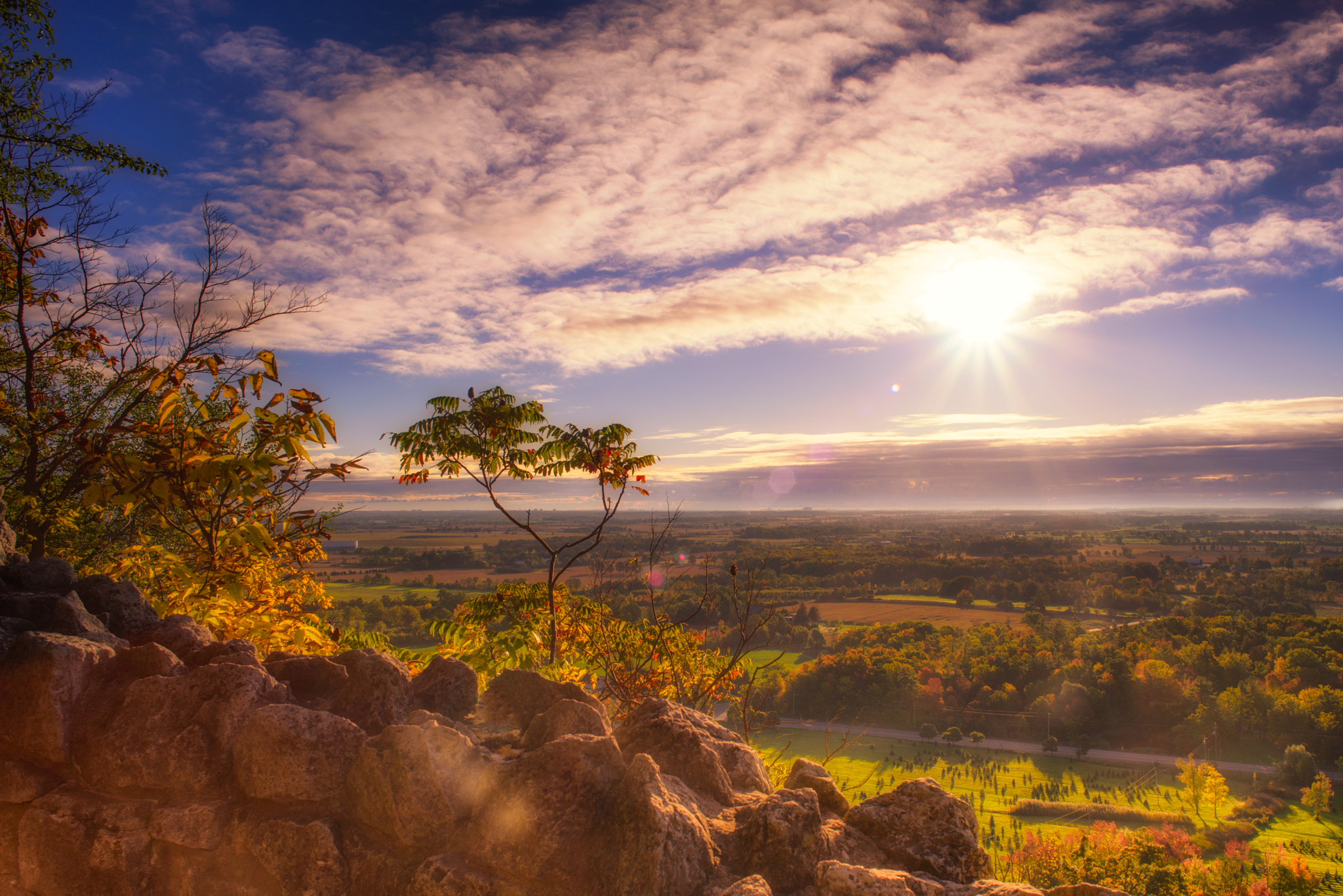 Nikon D810 + Nikon AF Nikkor 24mm F2.8D sample photo. Rattlesnake point sunrise ii photography