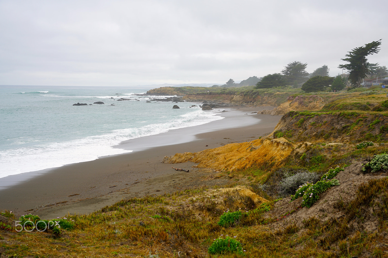 Sony a7R II sample photo. Moonstone beach photography