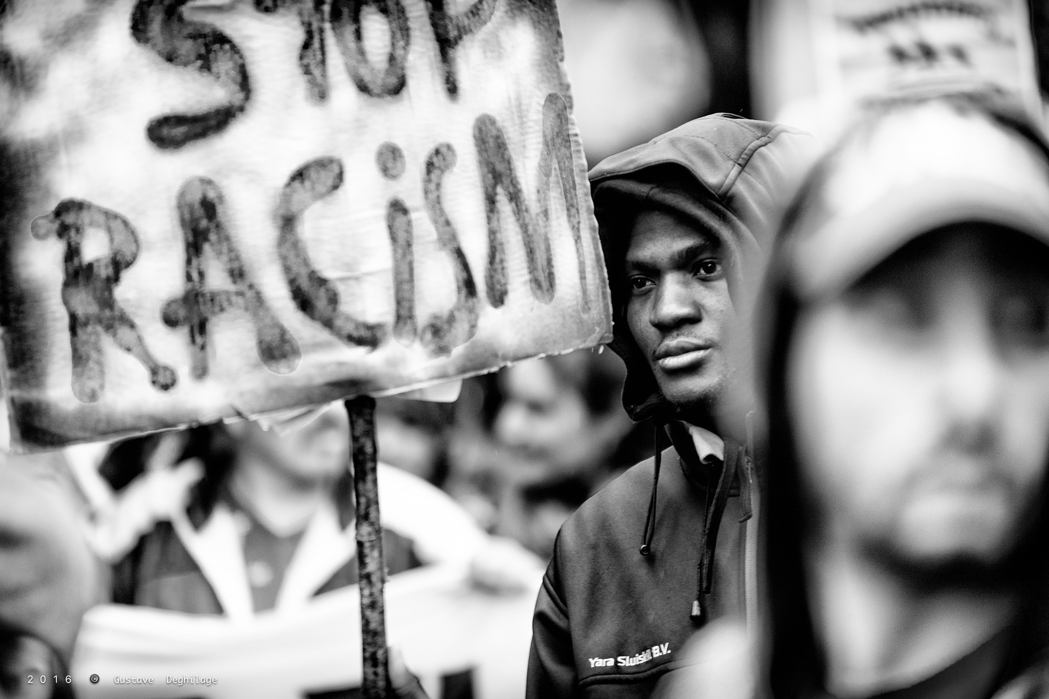 Nikon D5 sample photo. Stop racism - manifestation nationale pour le droit d'asile photography