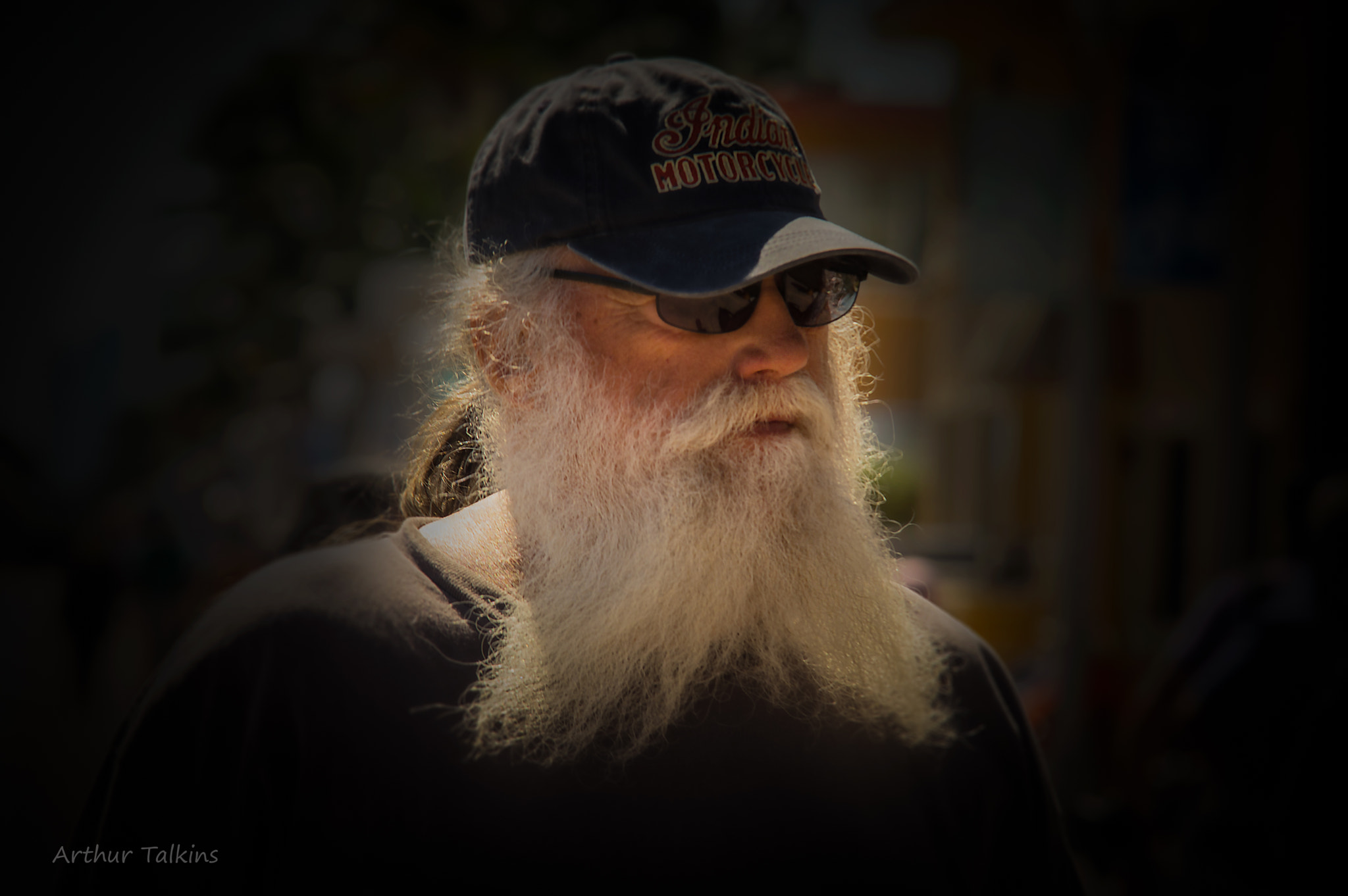 Sigma 70-200mm F2.8 EX DG Macro HSM II sample photo. Harley man...indiana loves you... photography