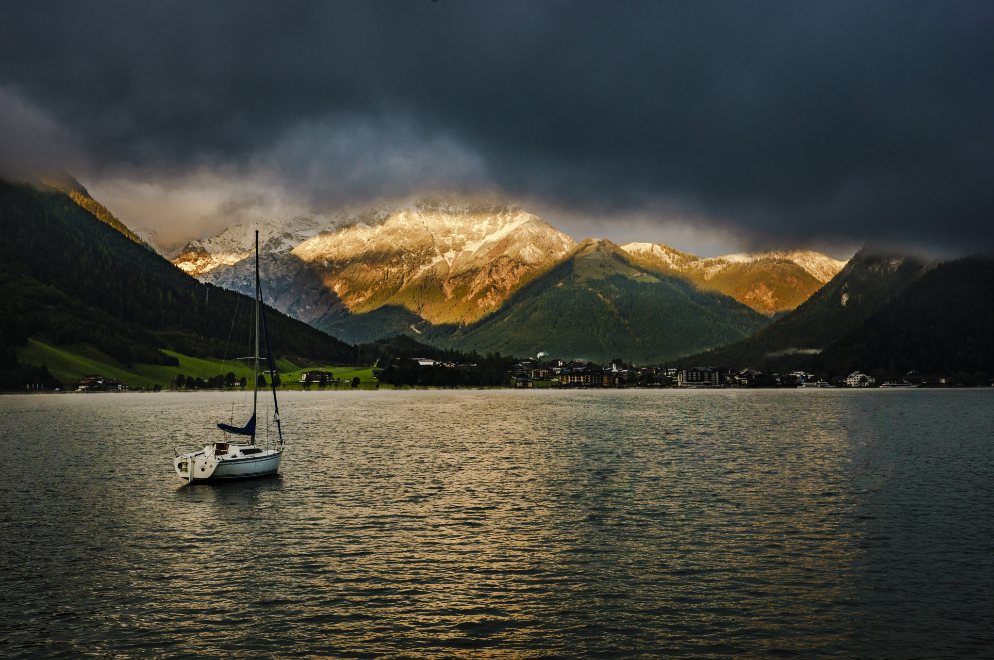 Sony a7 sample photo. Achensee photography