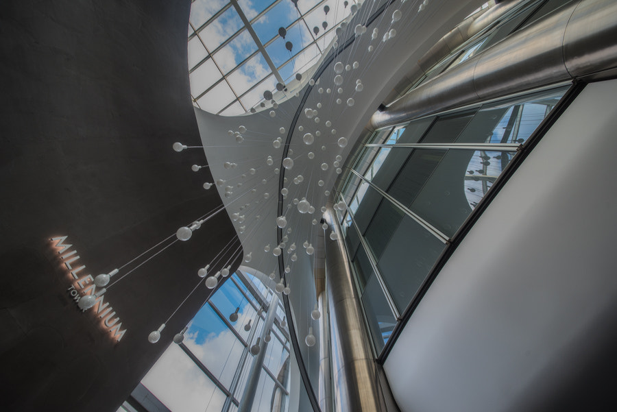 Sigma 12-24mm F4.5-5.6 II DG HSM sample photo. Vienna - millenium tower photography