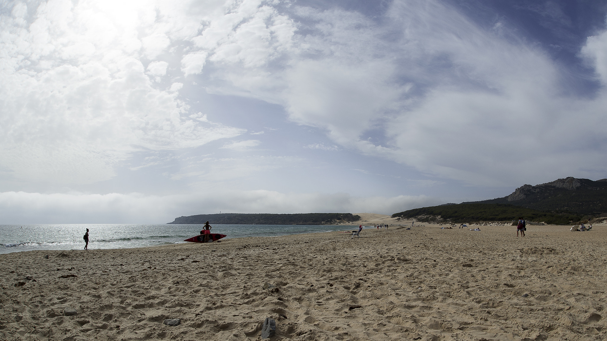 Nikon D750 + Sigma 15mm F2.8 EX DG Diagonal Fisheye sample photo. Playa de bolonia photography