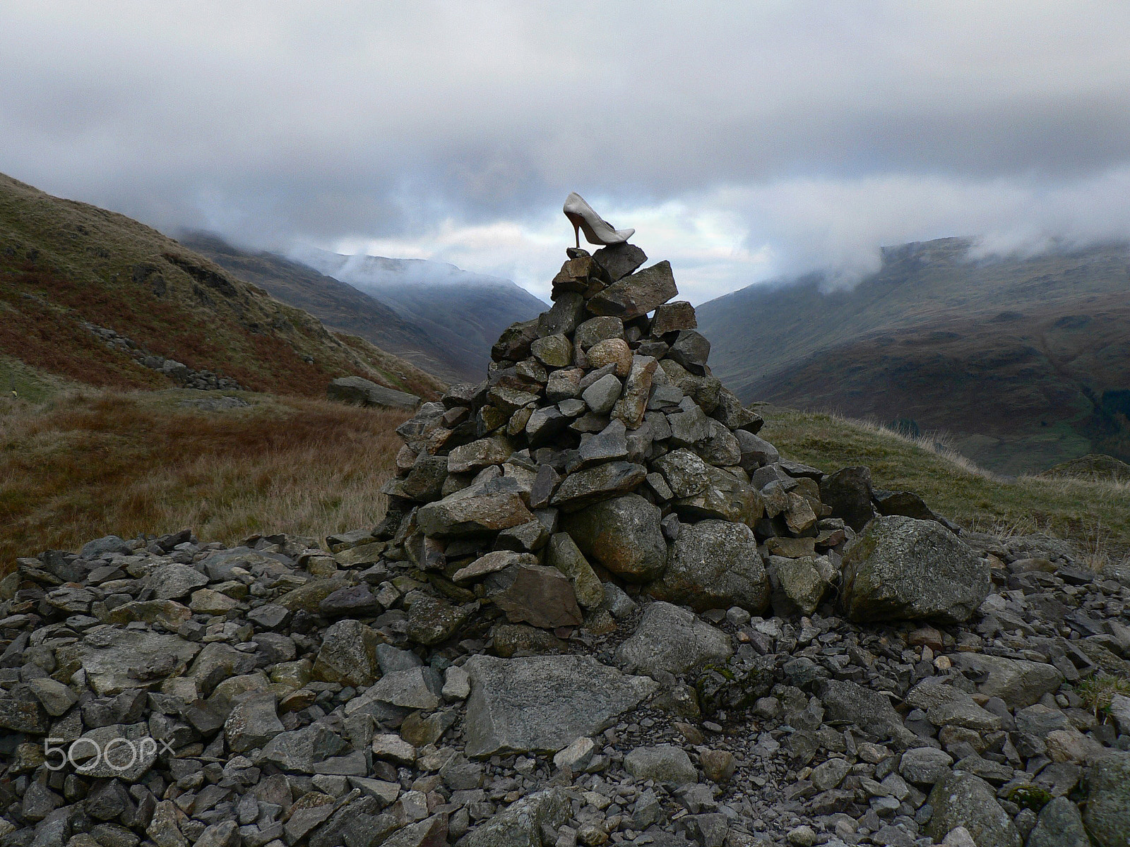 Panasonic DMC-FZ5 sample photo. Hardknott pass - lake district photography