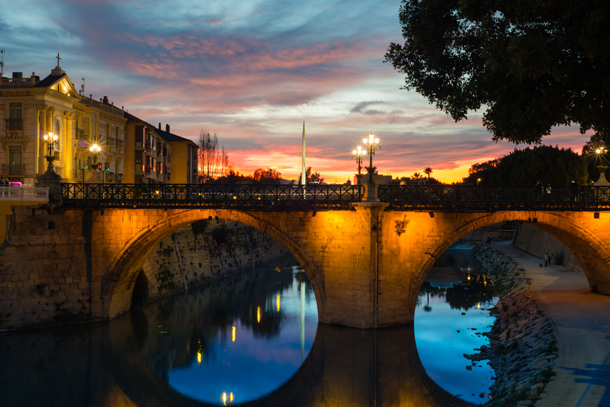 Nikon D800 + AF Nikkor 50mm f/1.8 sample photo. Puente viejo, murcia photography