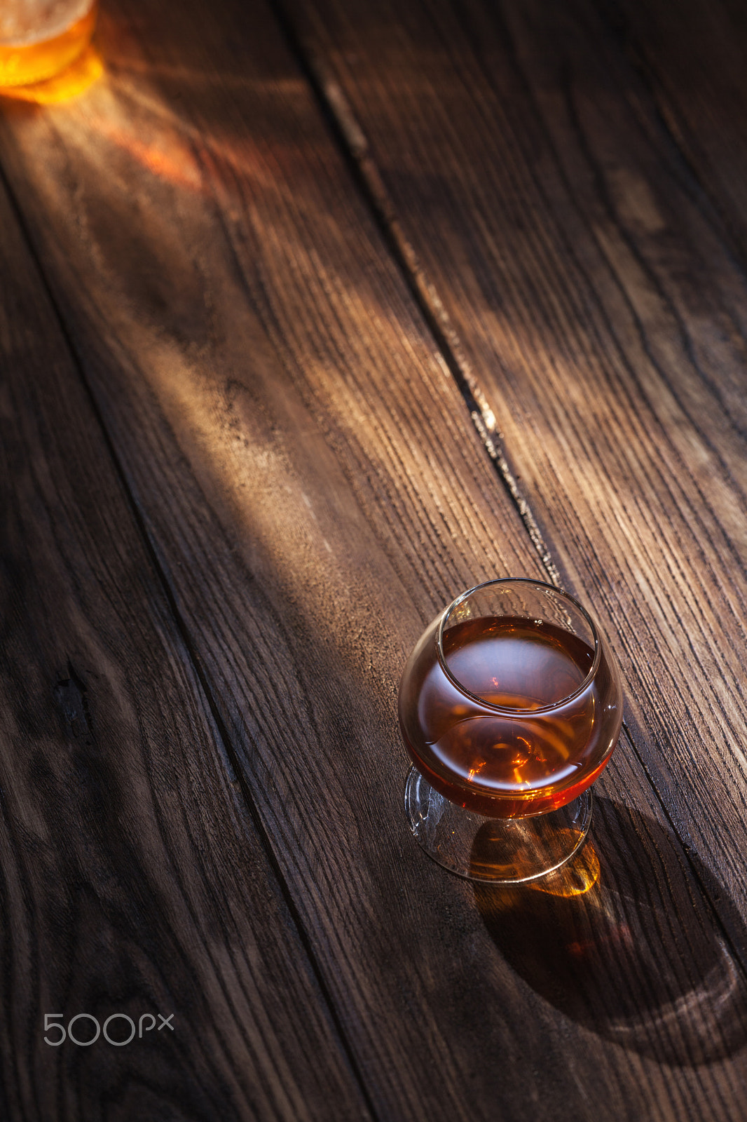 Canon TS-E 90mm F2.8 Tilt-Shift sample photo. Cognac in glass on the wood photography