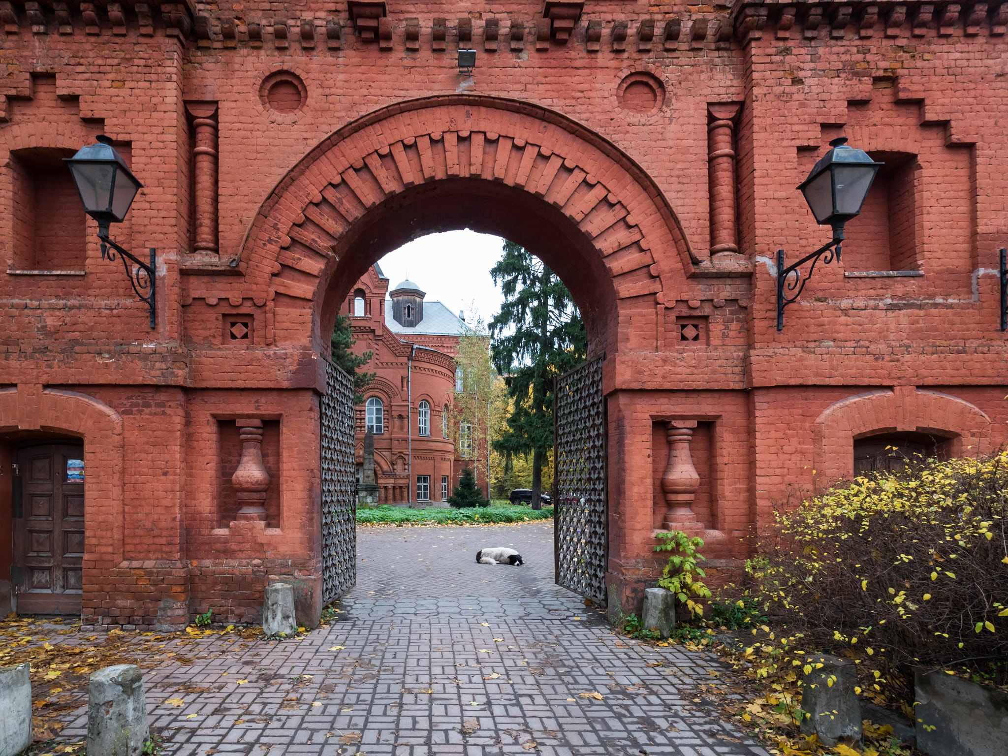 Panasonic Lumix DMC-GH4 sample photo. Entrance into pokrovskoe-streshnevo park photography