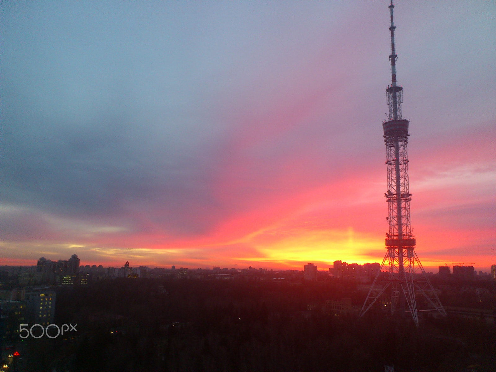 Sony Ericsson Xperia Neo sample photo. Sunset. photography