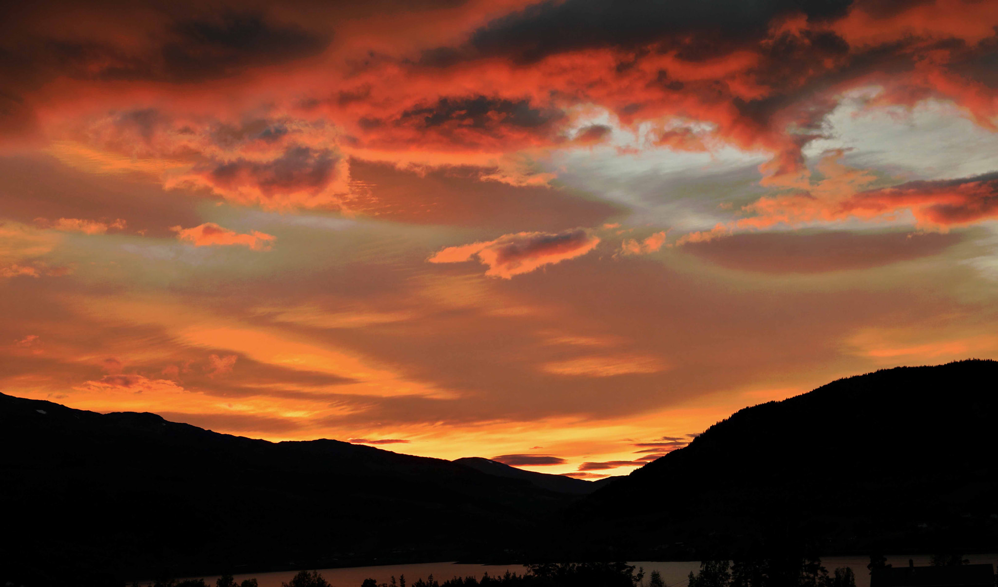 NX 30mm F2 sample photo. Todays sunset photography