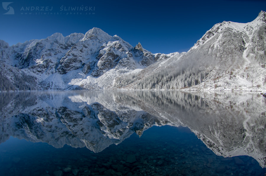 Pentax K-3 sample photo. Morskie oko lake in the tatra national park photography