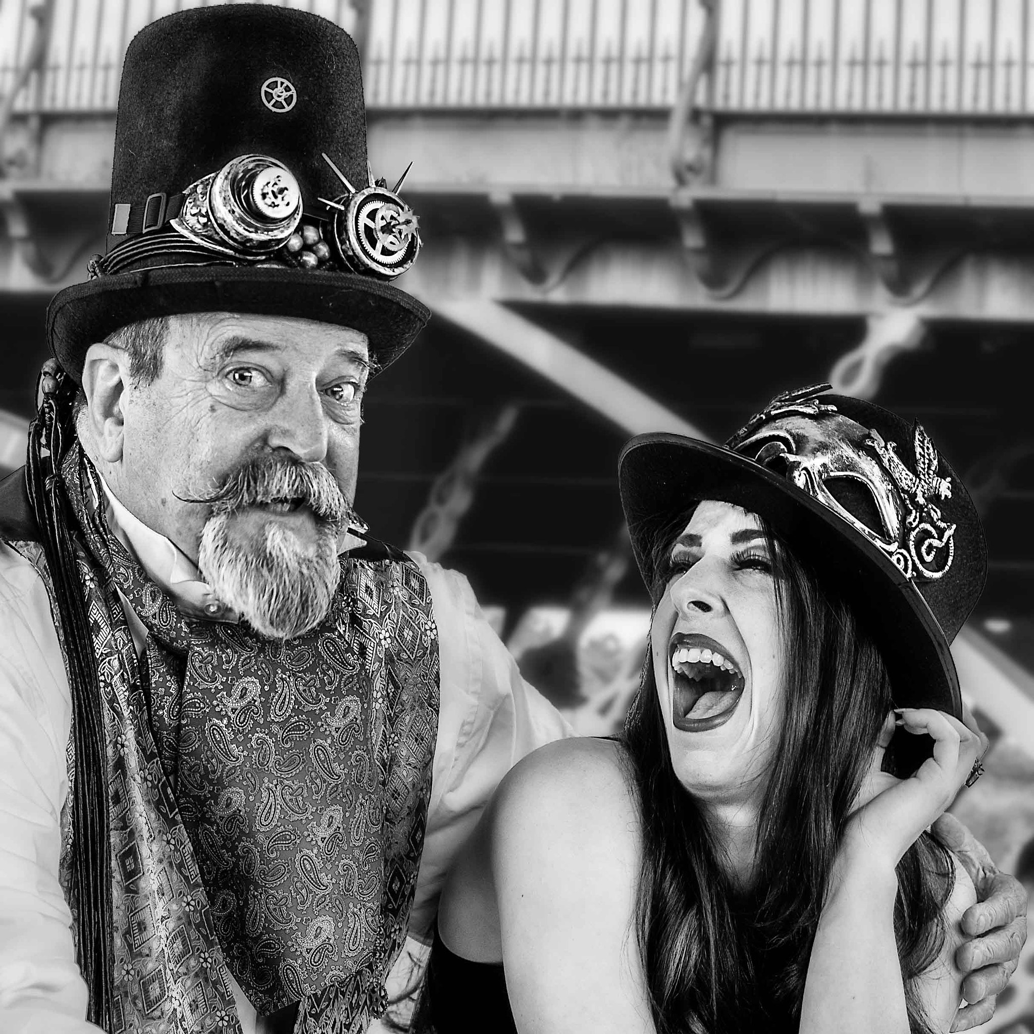 Pentax smc DA 50-200mm F4-5.6 ED WR sample photo. What the steampunk butler saw... photography