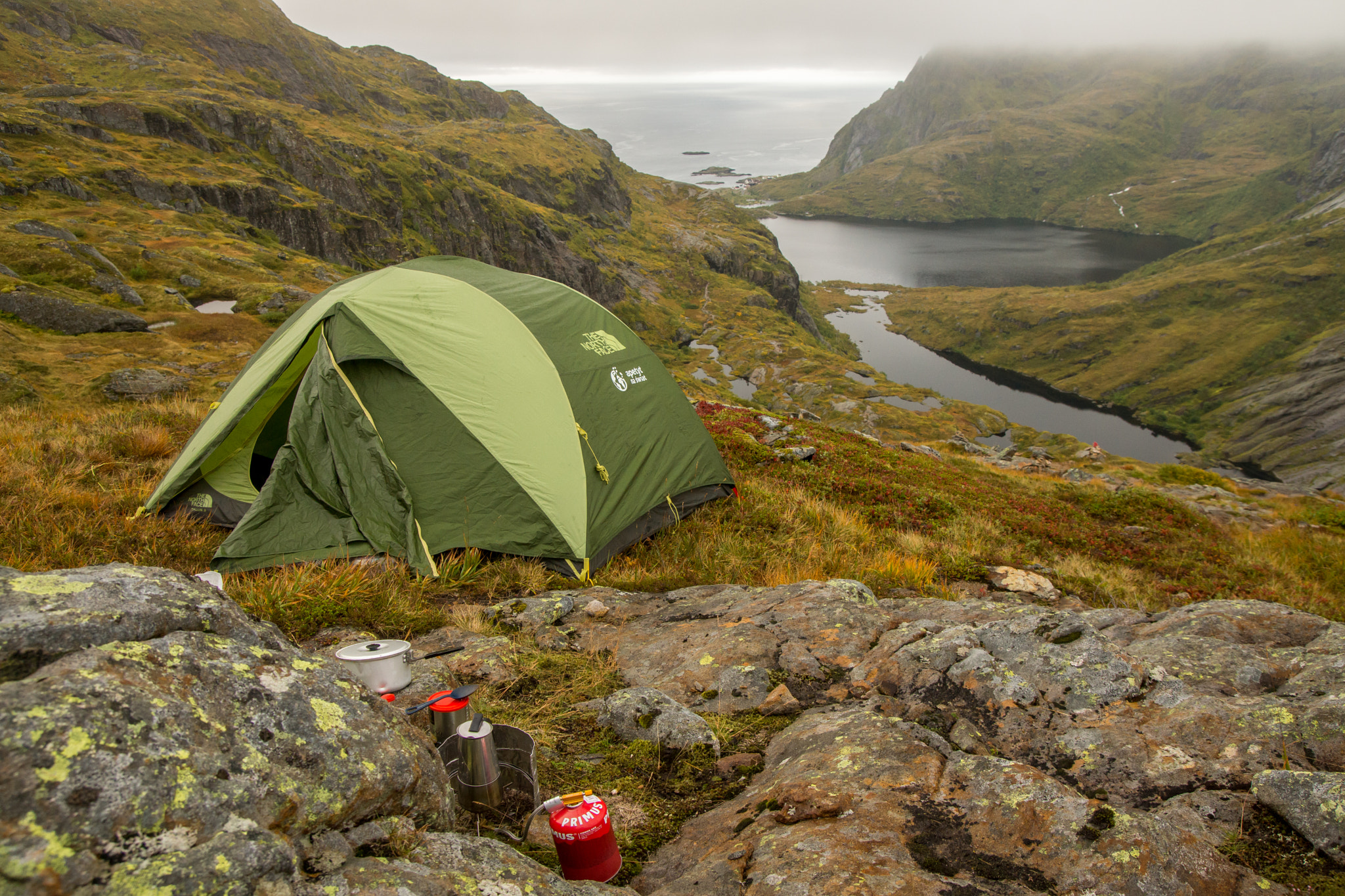 Sony SLT-A65 (SLT-A65V) sample photo. Wild camping in lofoten, norway photography