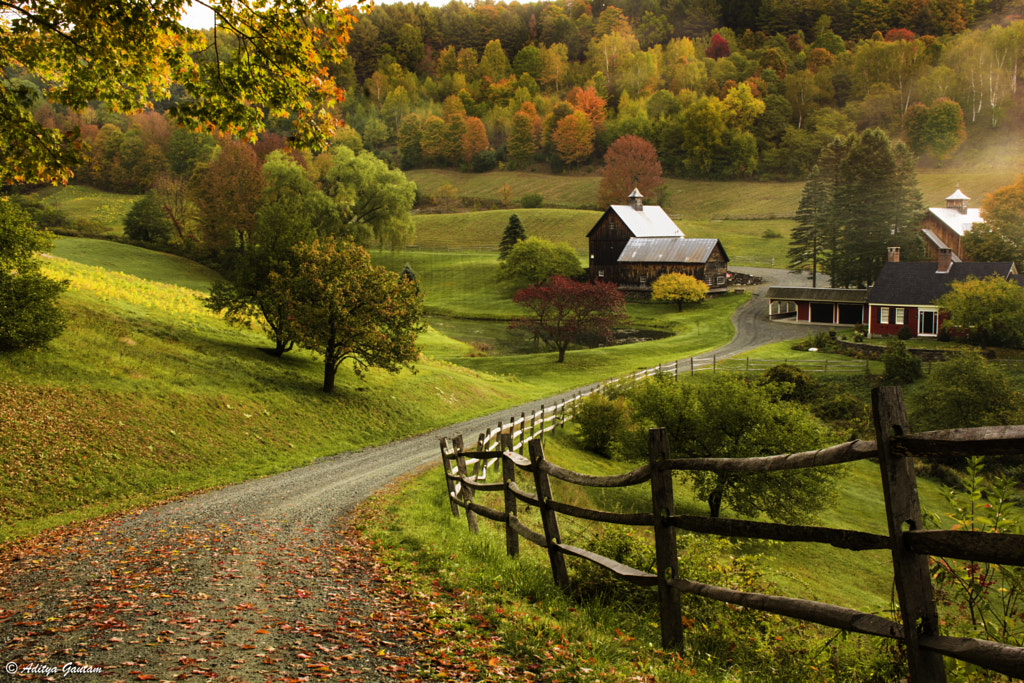 A Farm in Vermont by Aditya Gautam on 500px.com