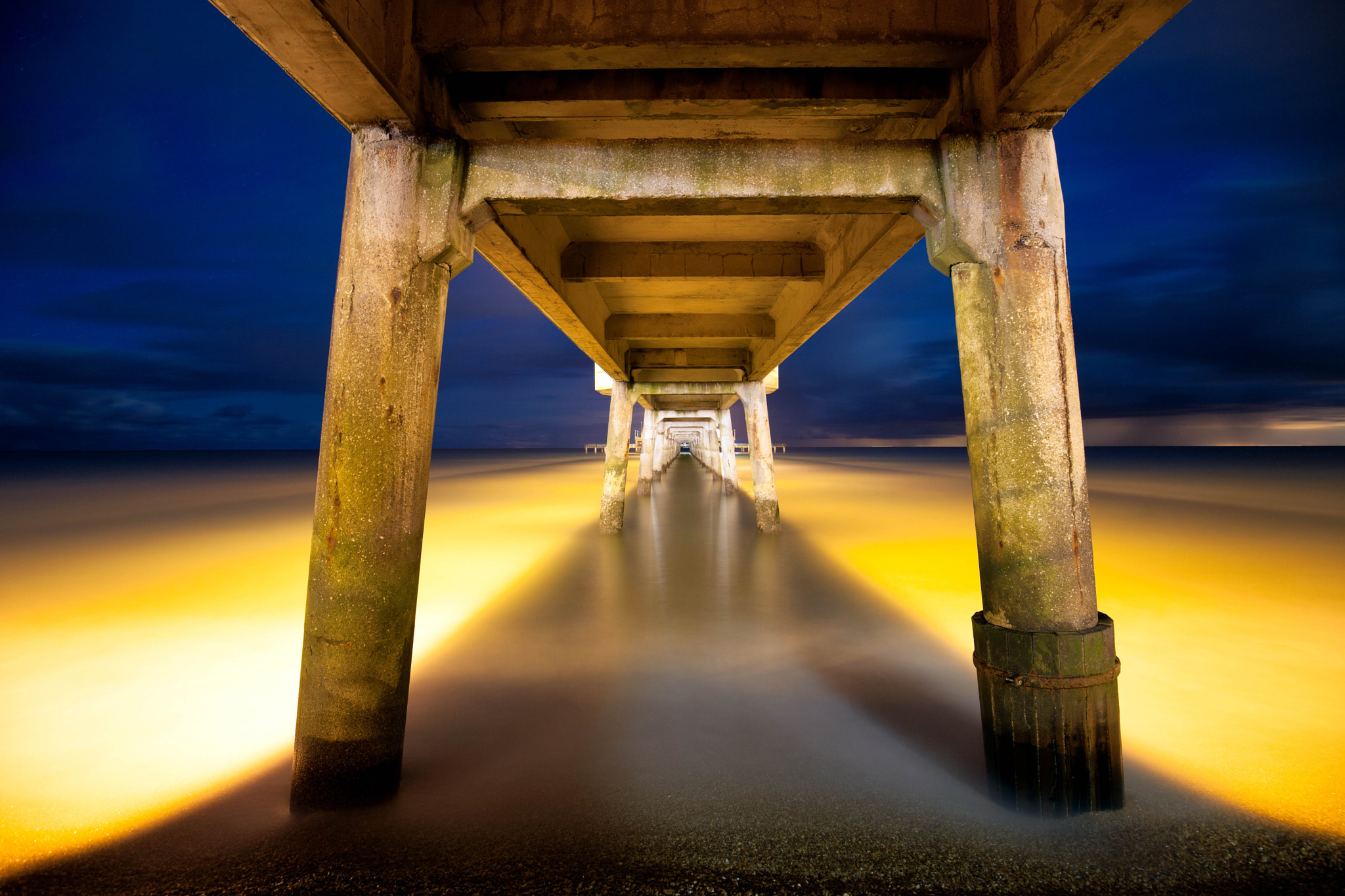 Canon EF 16-35mm F4L IS USM sample photo. Deal pier kent uk photography