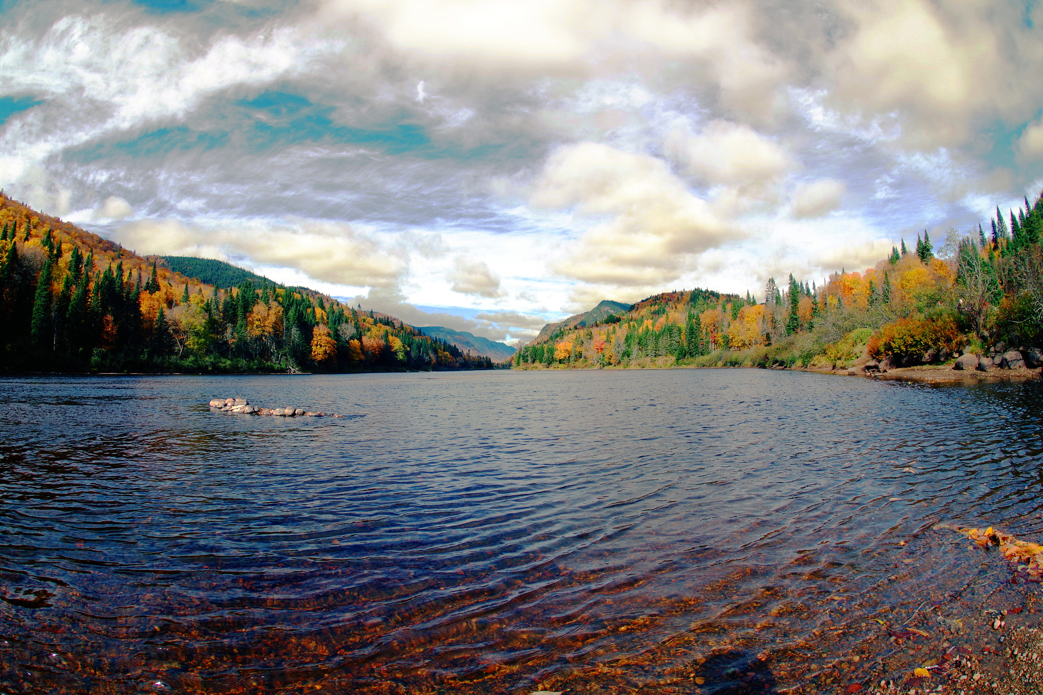 Pentax K-S2 sample photo. Vallée jacques cartier photography