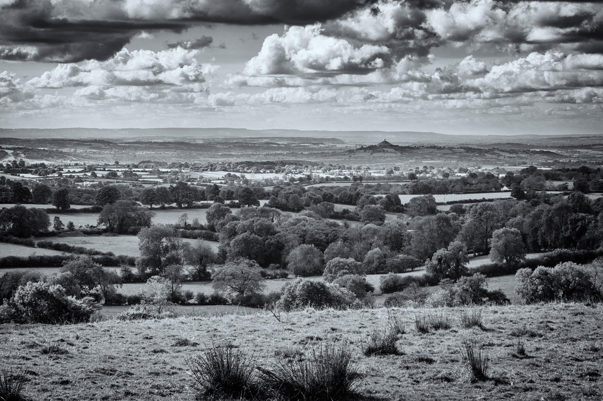Pentax K-3 II + Tamron AF 28-75mm F2.8 XR Di LD Aspherical (IF) sample photo. Glastonbury tor from beacon wood photography