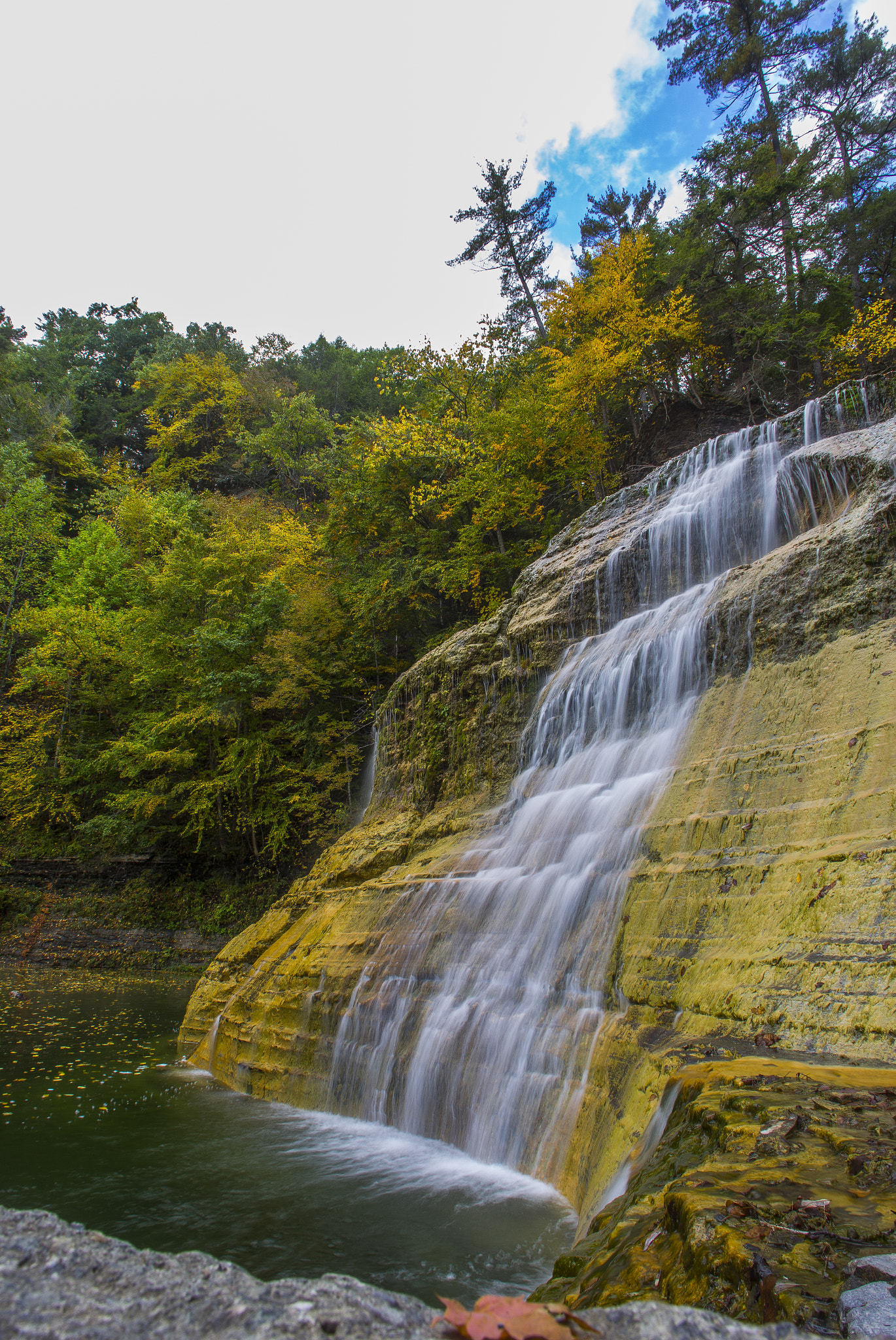 Canon EOS 6D + Canon EF 20-35mm F3.5-4.5 USM sample photo. Lower falls photography