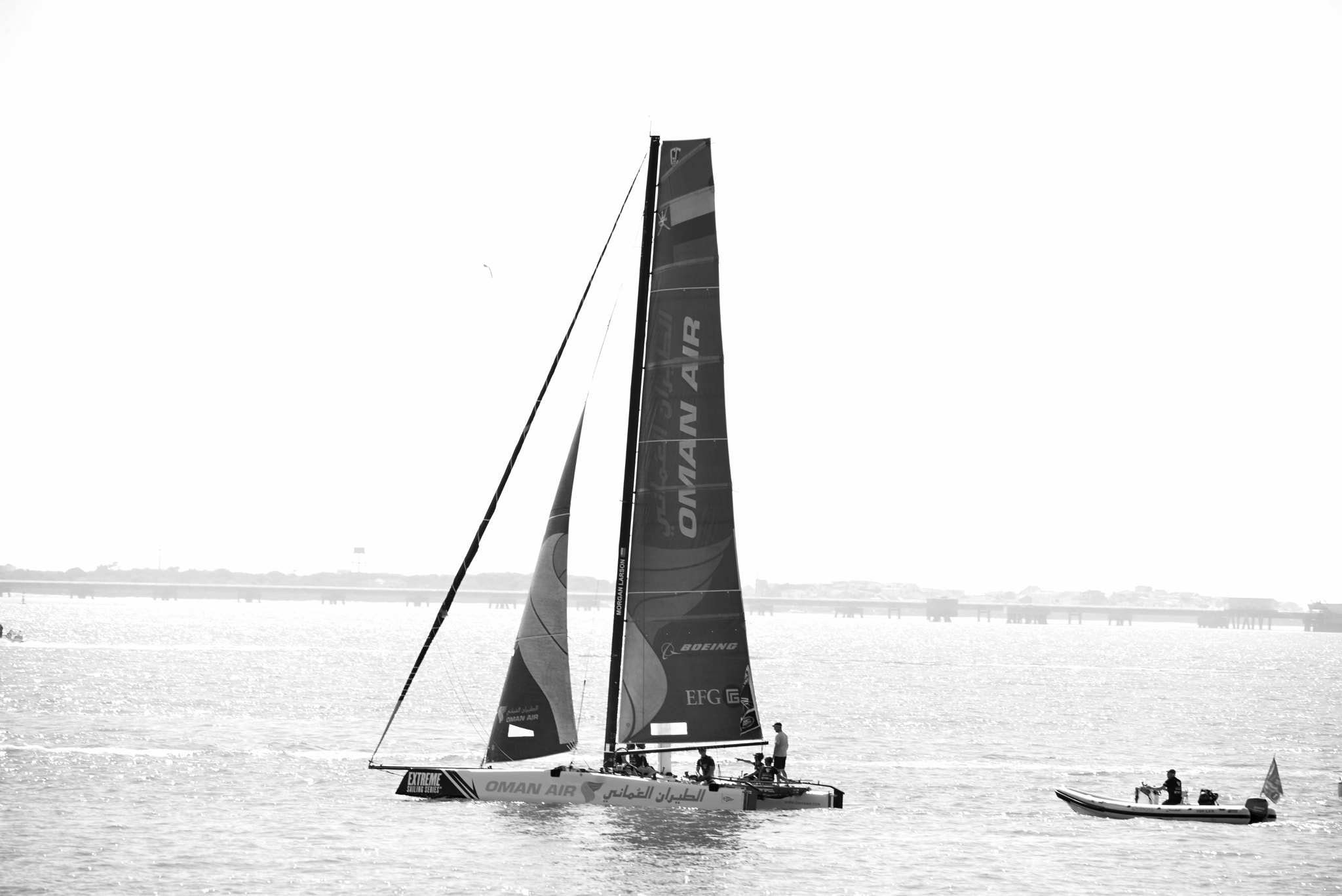 Sigma 150-500mm F5-6.3 DG OS HSM sample photo. Extreme sailing series photography