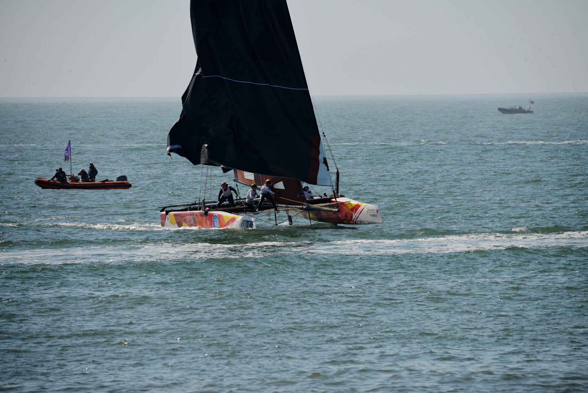 Sigma 150-500mm F5-6.3 DG OS HSM sample photo. Extreme sailing series photography