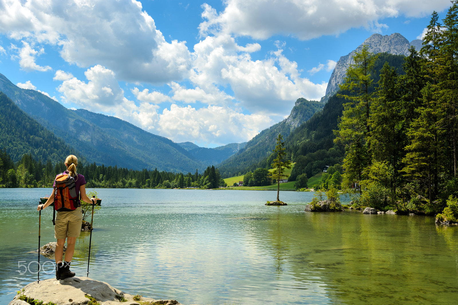 Nikon AF-S Nikkor 17-35mm F2.8D ED-IF sample photo. Hintersee photography