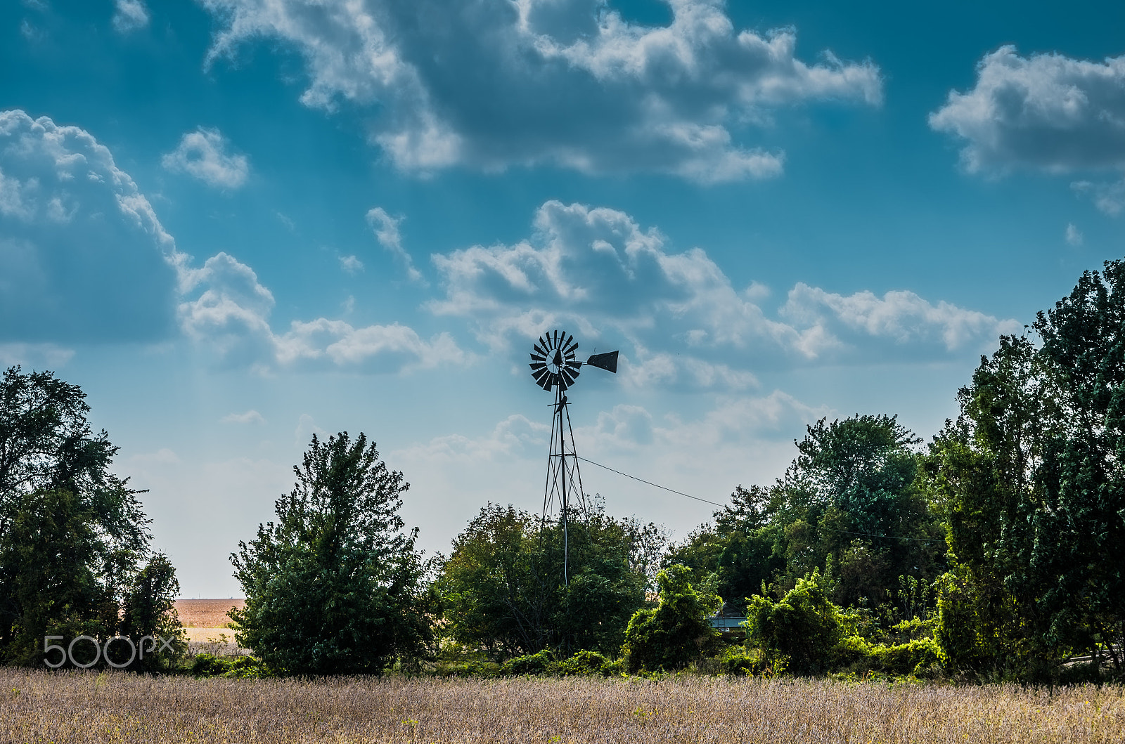 Pentax K-5 IIs sample photo. Country windmill photography