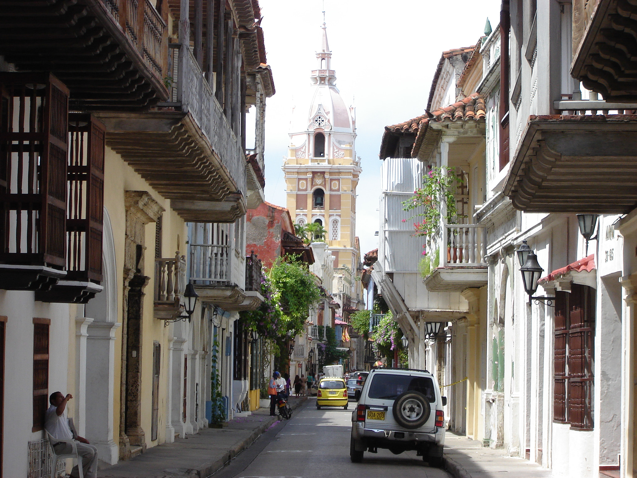 Sony DSC-S90 sample photo. Calles de cartagena photography