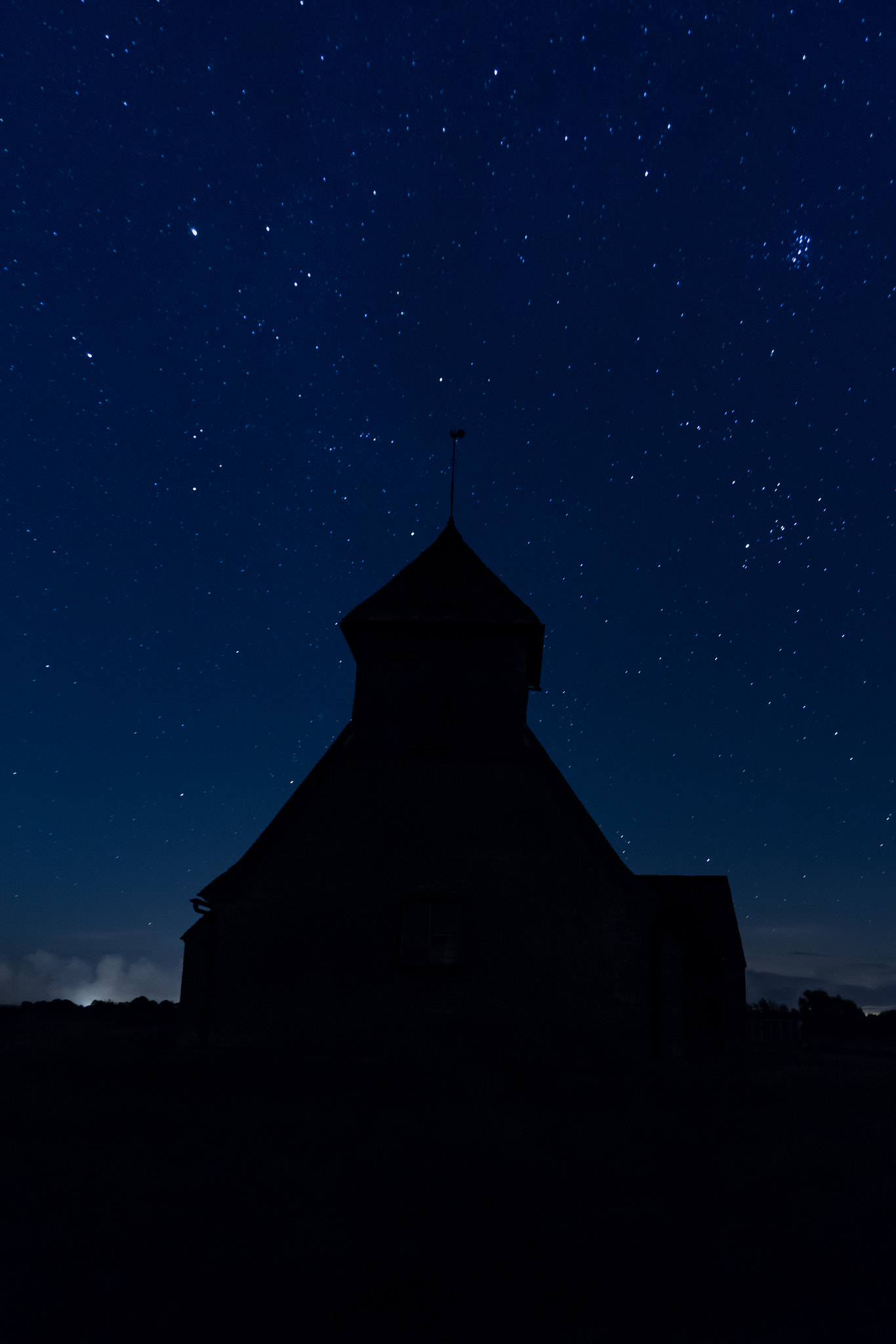 Canon EOS 7D + Tamron AF 18-270mm F3.5-6.3 Di II VC LD Aspherical (IF) MACRO sample photo. Tonight's long exposure was taken of fairfield church nr brookland on the romney marsh in kent photography
