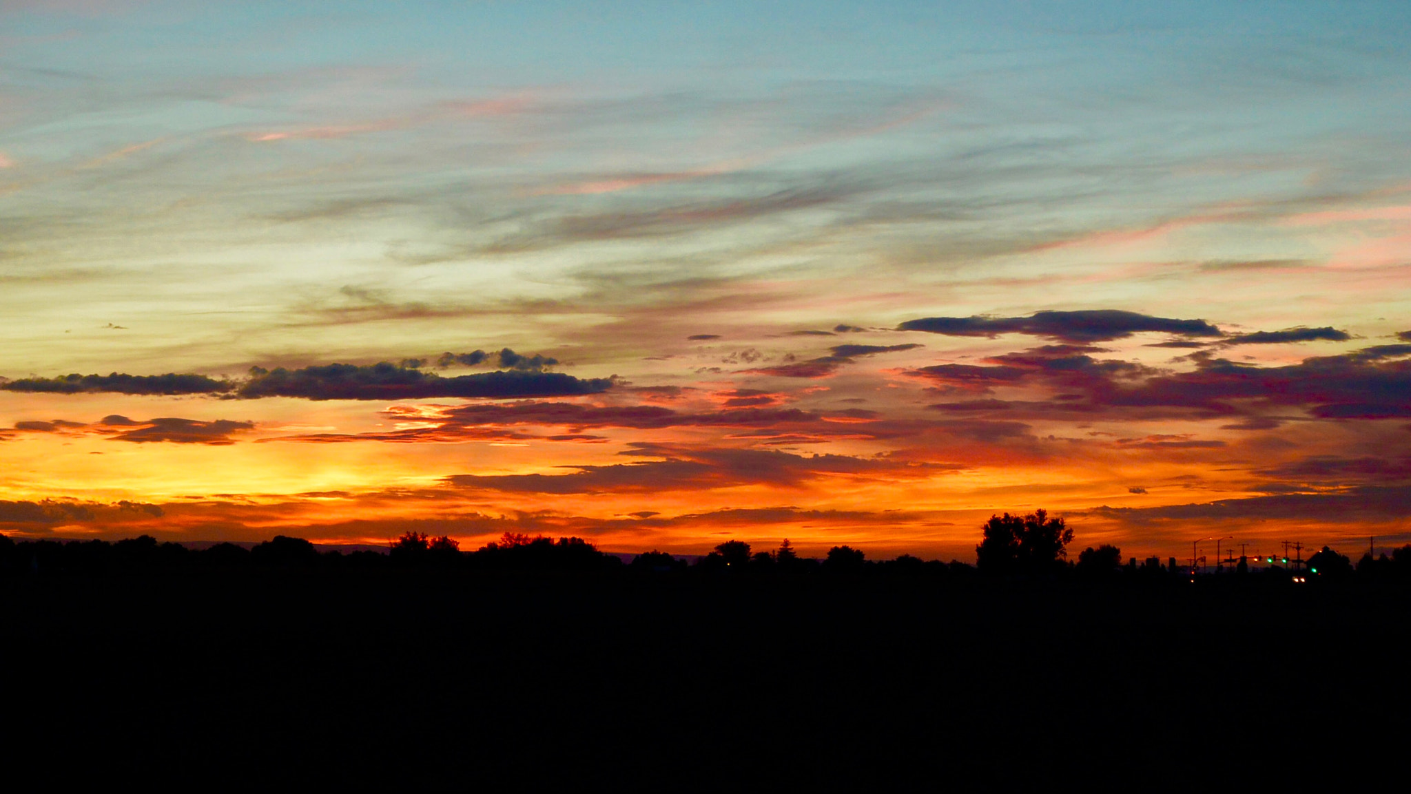 Nikon 1 J3 sample photo. Western sunset photography