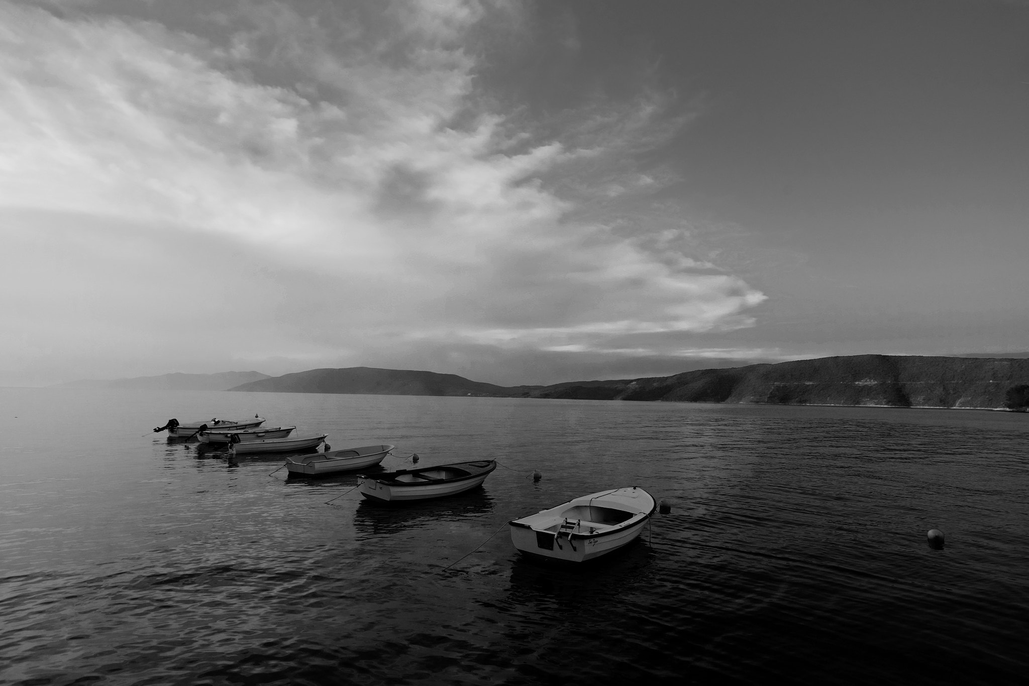 ZEISS Touit 12mm F2.8 sample photo. Boats in adriatic sea, croatia photography