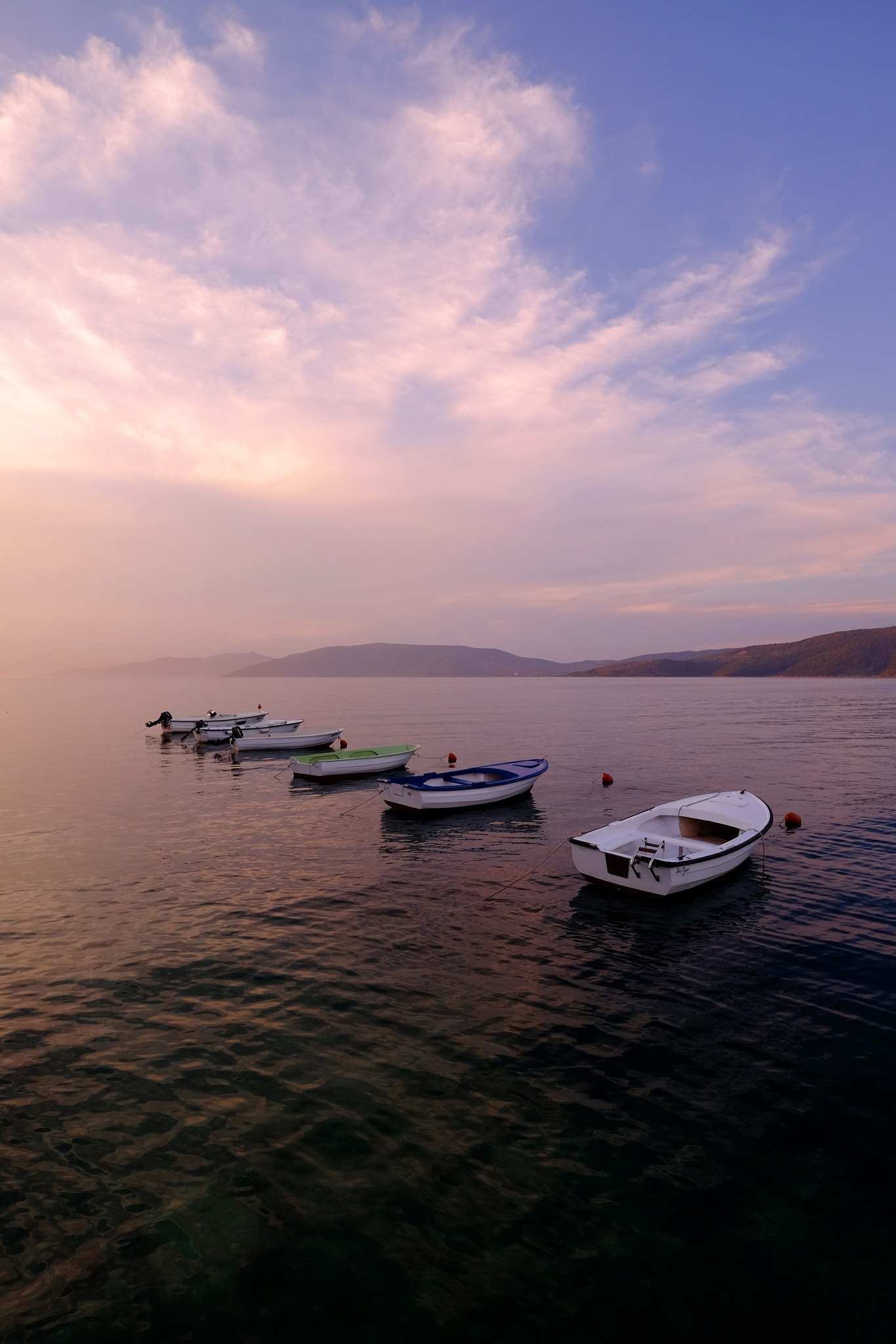 ZEISS Touit 12mm F2.8 sample photo. Boats in adriatic sea, croatia photography