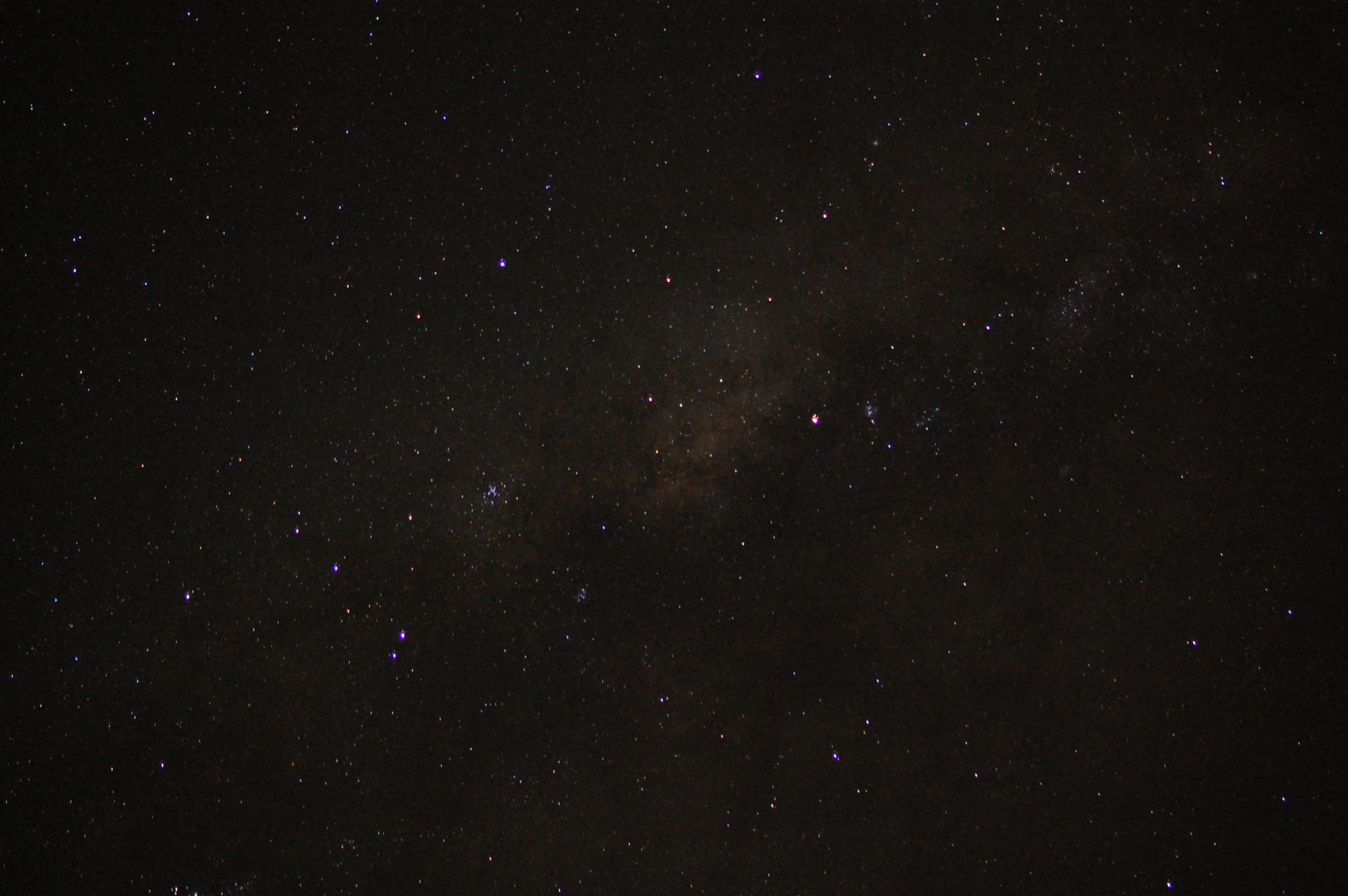 Nikon D40 + Nikon AF-S DX Nikkor 35mm F1.8G sample photo. Mauritius starry sky photography