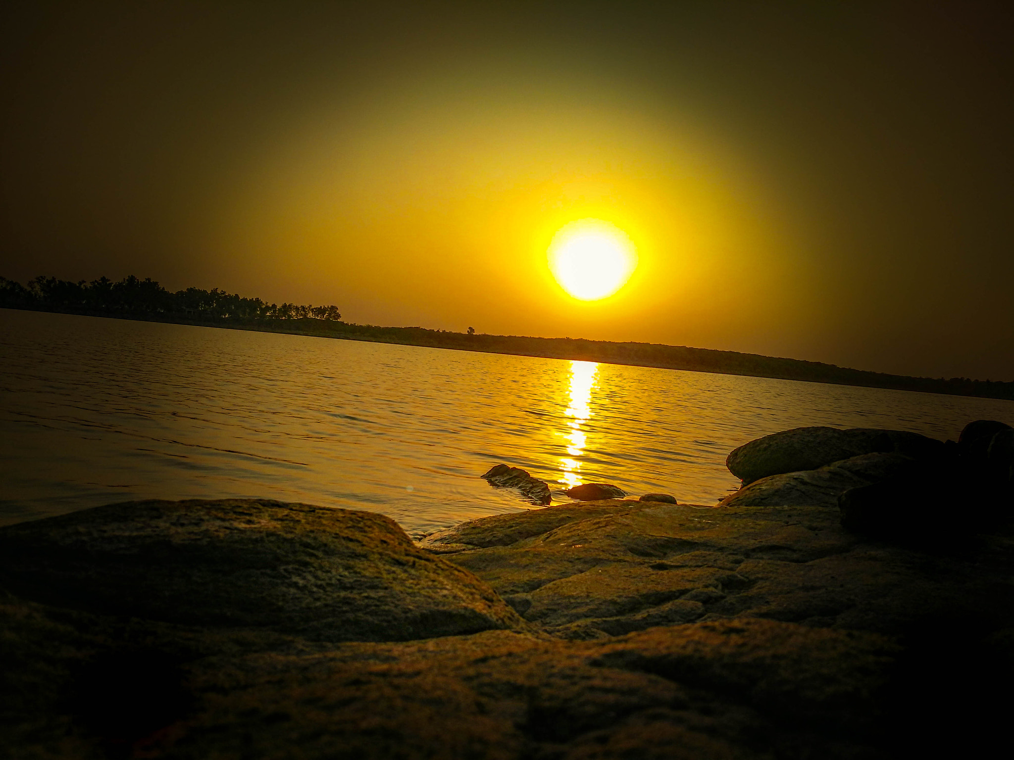 OPPO R7 Plusf sample photo. Sun and water photography